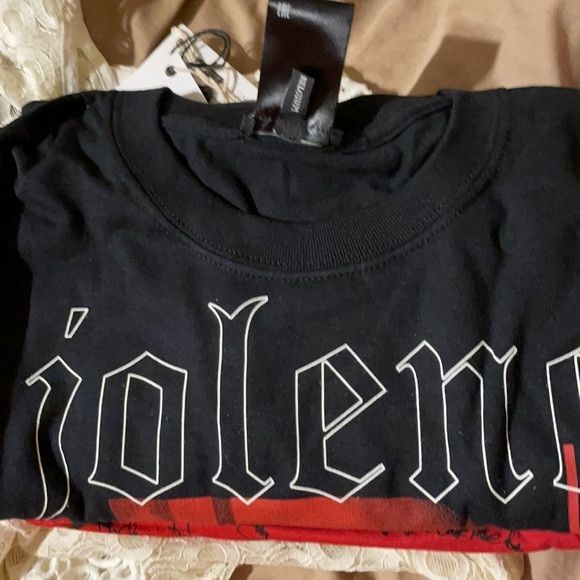 Ann Demeulemeester Ann Demeulemeester Jolene Red print tee Size S / US 4 / IT 40 - 3 Thumbnail
