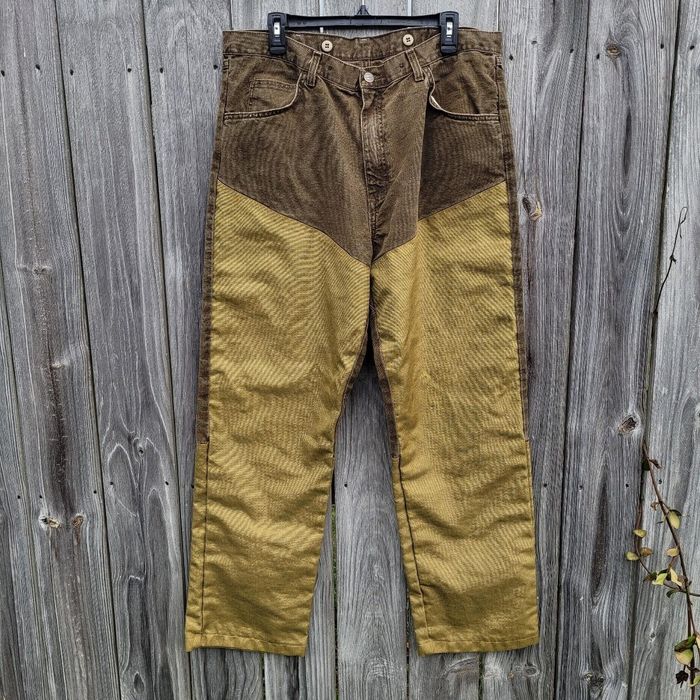 Vintage Wrangler Pro Gear hunting brush guard pants | Grailed