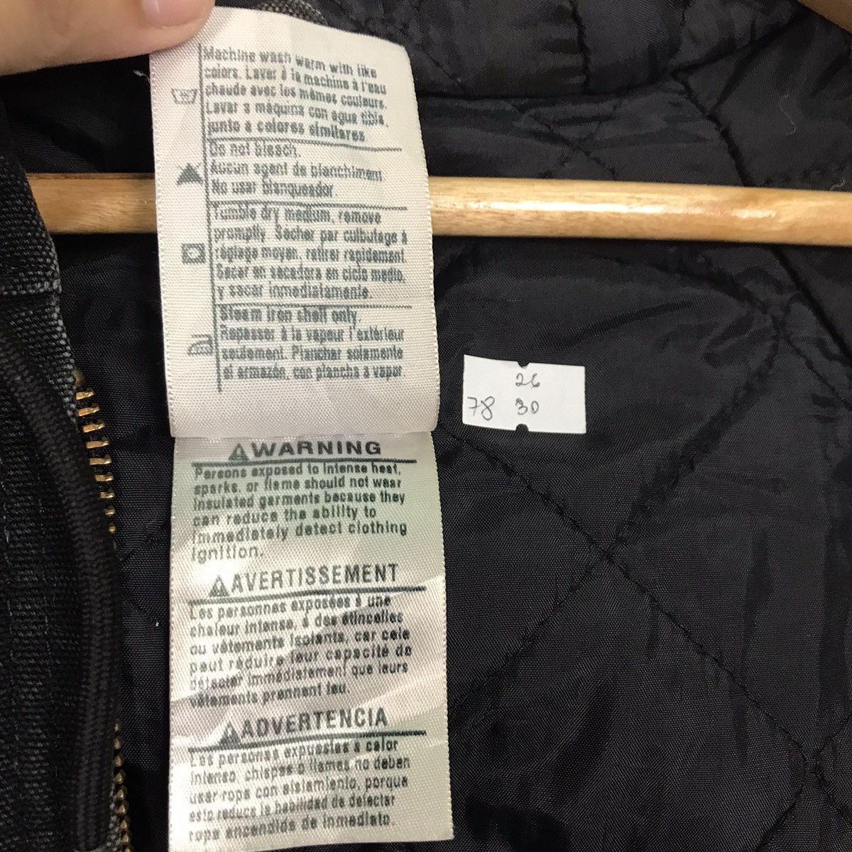 Carhartt × Carhartt Wip Vintage 90s Carhartt Washed Duck Chore Black faded Jacket Size US XXL / EU 58 / 5 - 15 Thumbnail