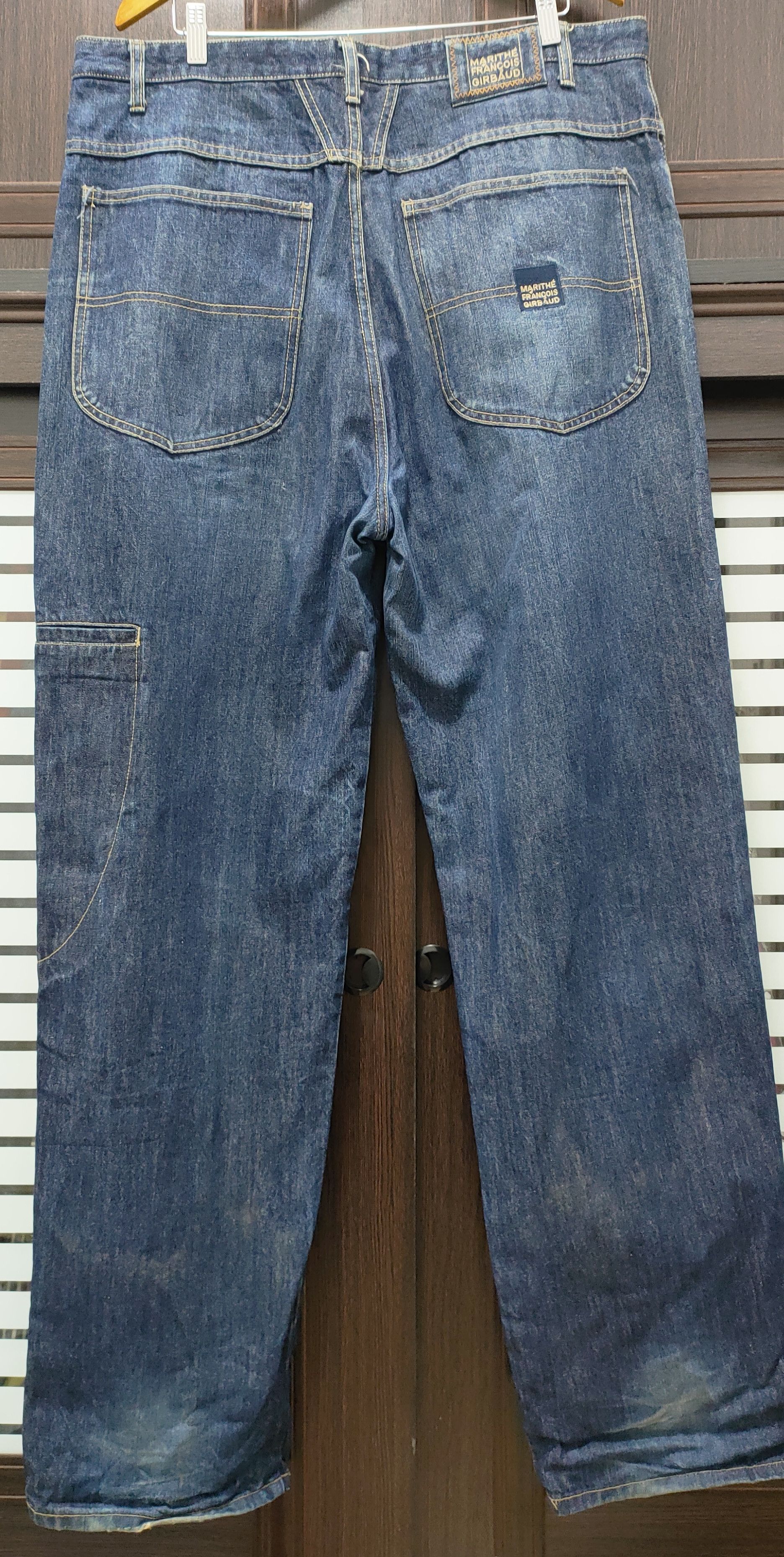 Japanese Brand 💥 Baggy Jeans Marithe Francois Girbaud💥 Size US 40 / EU 56 - 6 Thumbnail