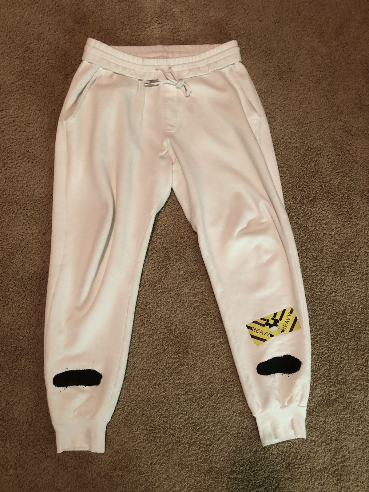 Off-White Mirror Mirror Sweatpants | Grailed