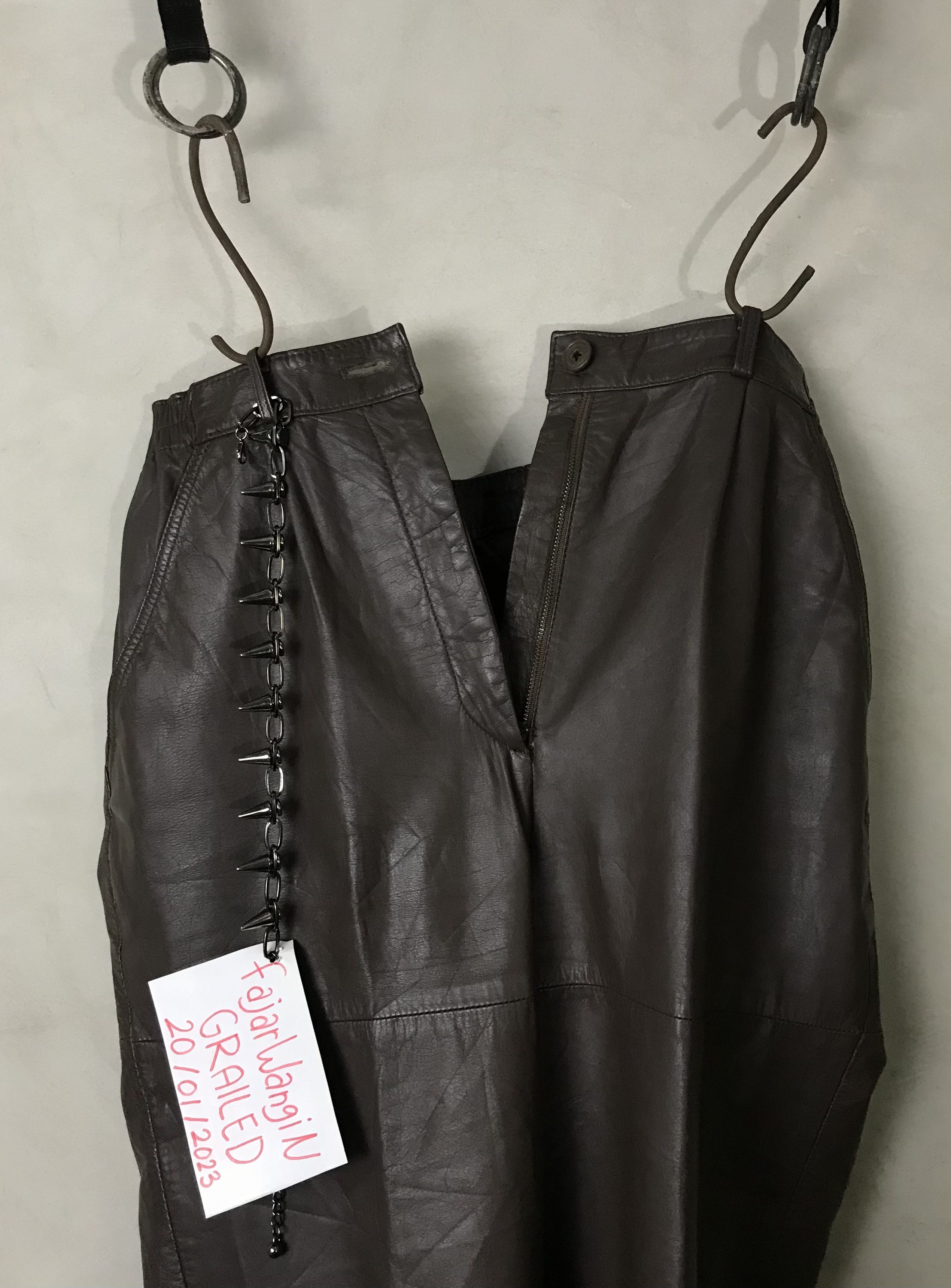 Vintage Julian Partina Tokyo Japan Leather Pants | Grailed