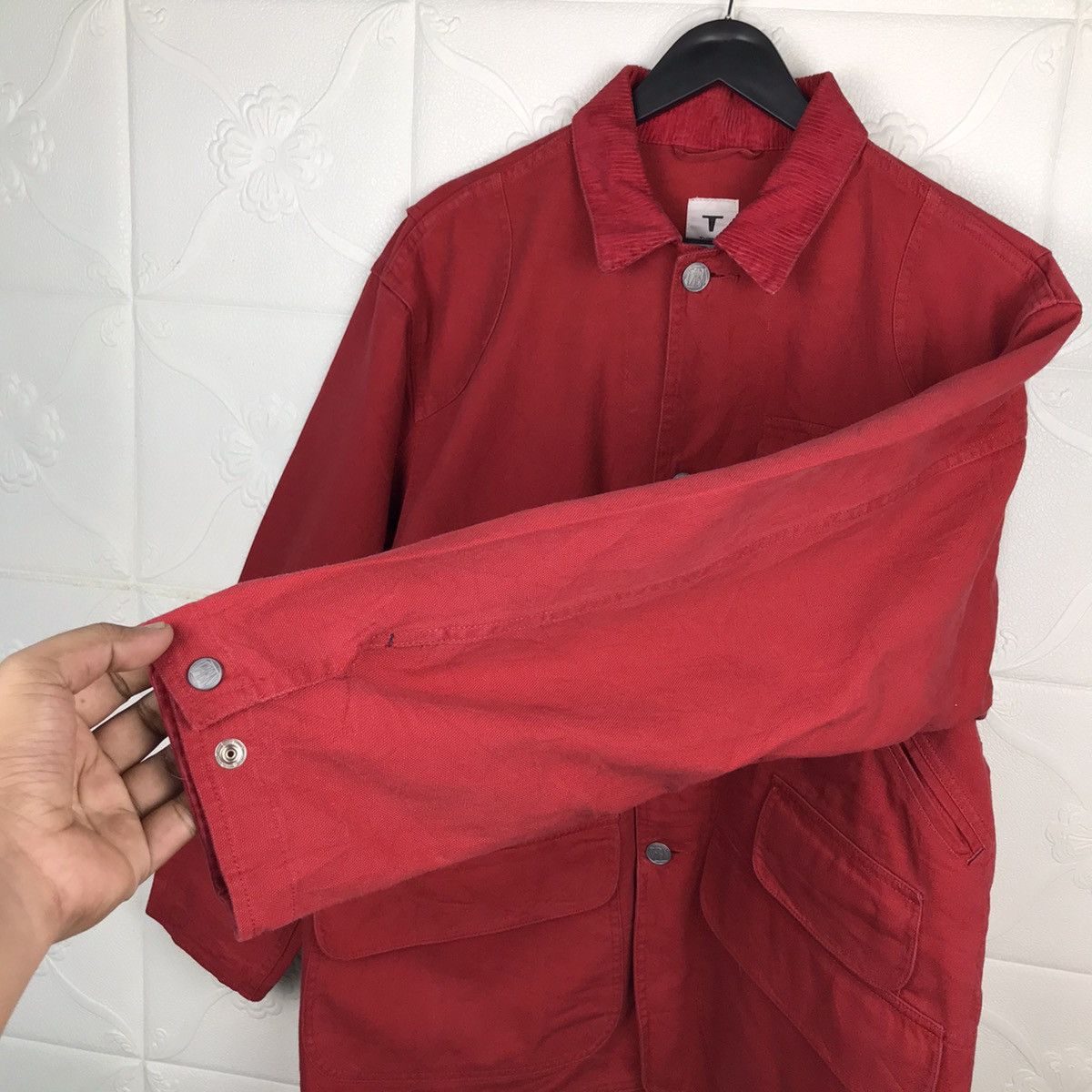 Designer × Japanese Brand × Vintage Vintage Japanese Turbine Workwear Canvas Jacket Size US L / EU 52-54 / 3 - 6 Thumbnail