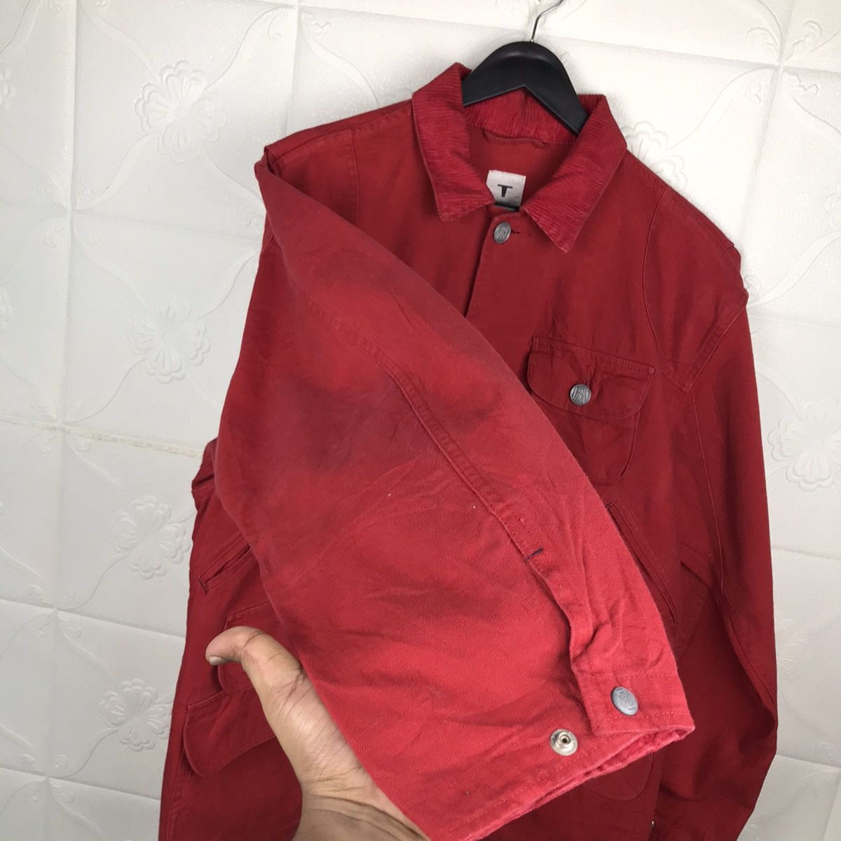 Designer × Japanese Brand × Vintage Vintage Japanese Turbine Workwear Canvas Jacket Size US L / EU 52-54 / 3 - 5 Thumbnail