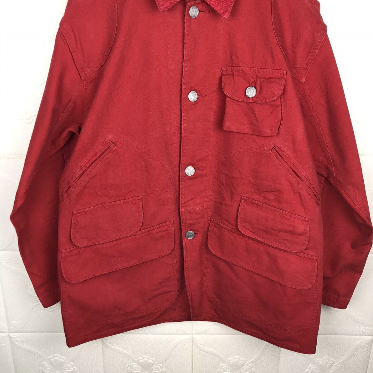 Designer × Japanese Brand × Vintage Vintage Japanese Turbine Workwear Canvas Jacket Size US L / EU 52-54 / 3 - 3 Thumbnail