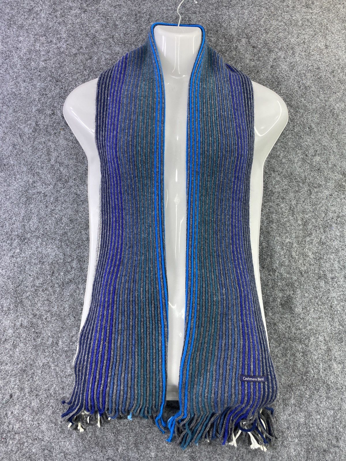 Vintage CASHMERE BLEND Scarf / Muffler / Neckwear -T433 Size ONE SIZE - 1 Thumbnail