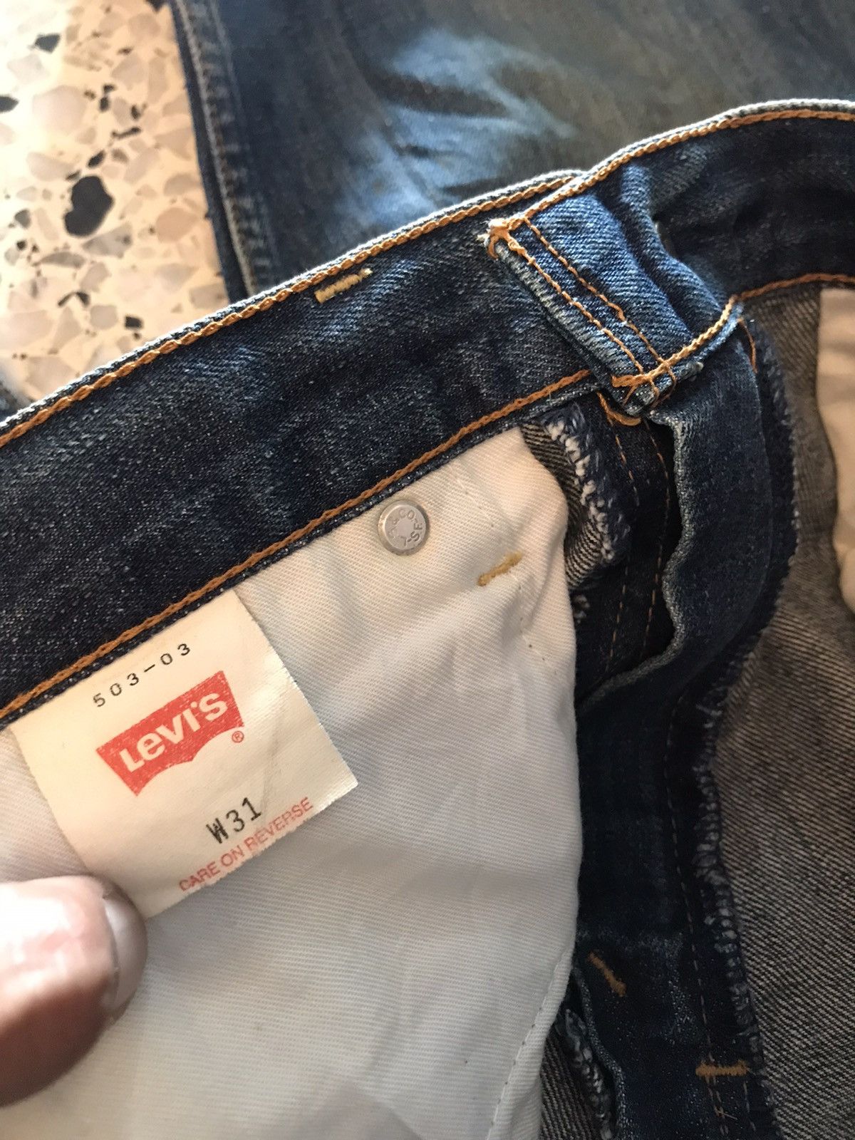 Levi's Levis 503 Denim Jeans Size US 31 - 9 Thumbnail