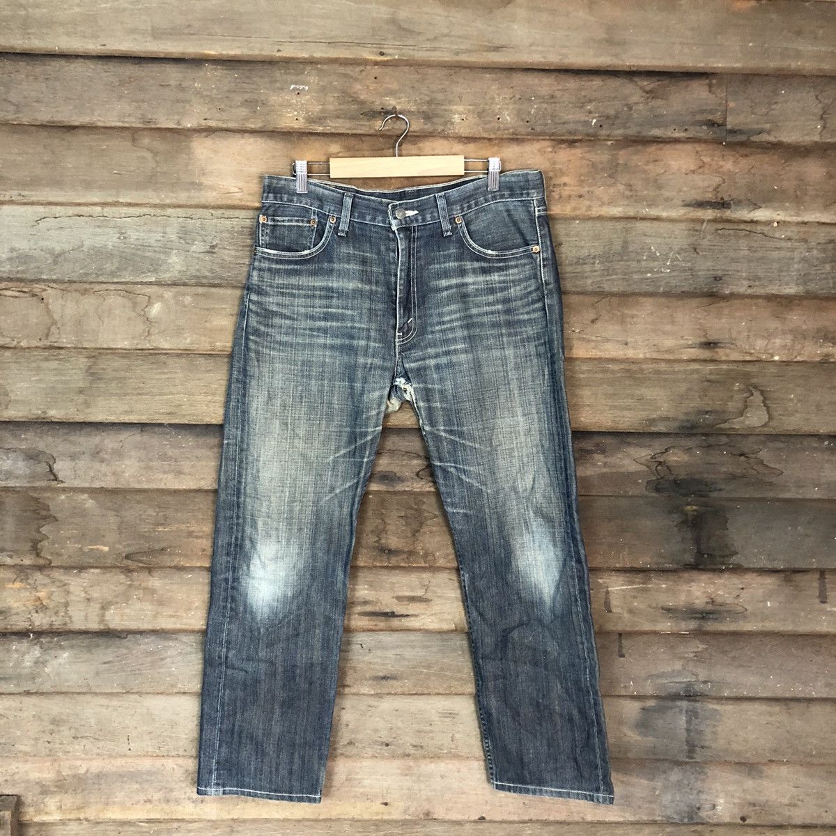 Levis Strauss Blue Denim Jeans Pants #820