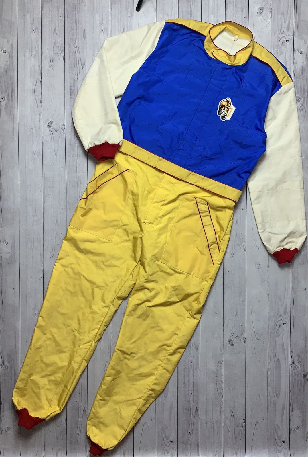 Yamaha Vintage Yamaha Moto suit racing rare size XL Size US 36 / EU 52 - 1 Thumbnail
