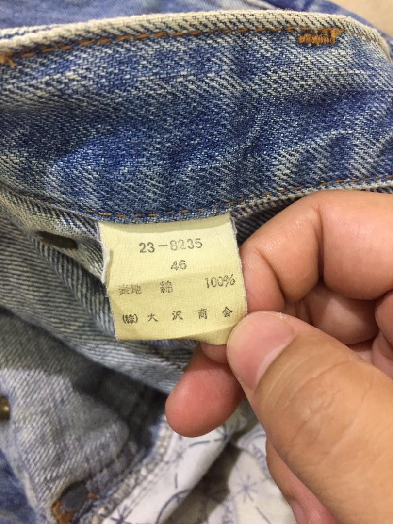 Trussardi × Vintage Vintage Trussardi logo embroided at rear pocket jeans Size US 26 / EU 42 - 16 Thumbnail