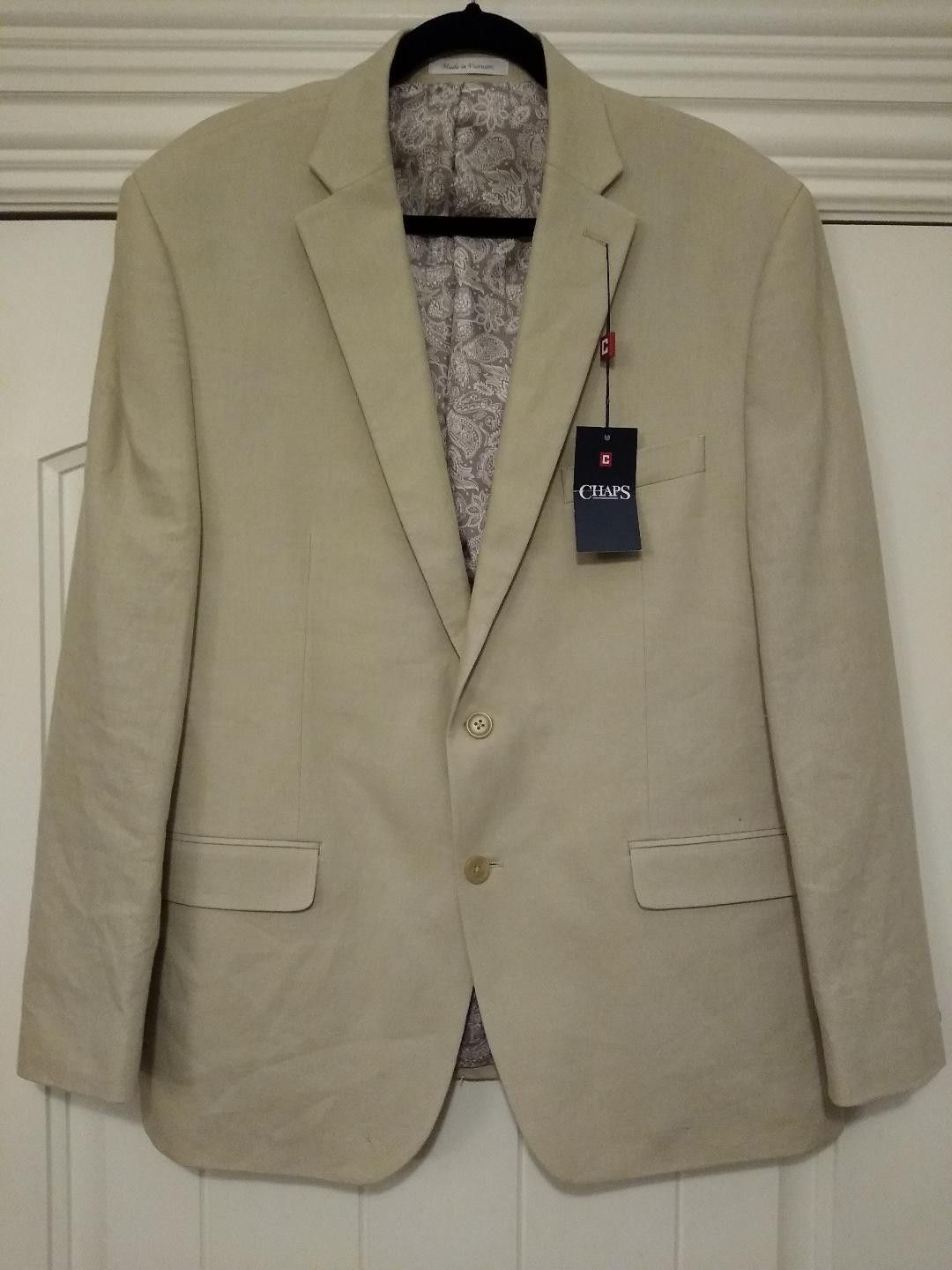 NWT Linen/Rayon 2 Button Blazer