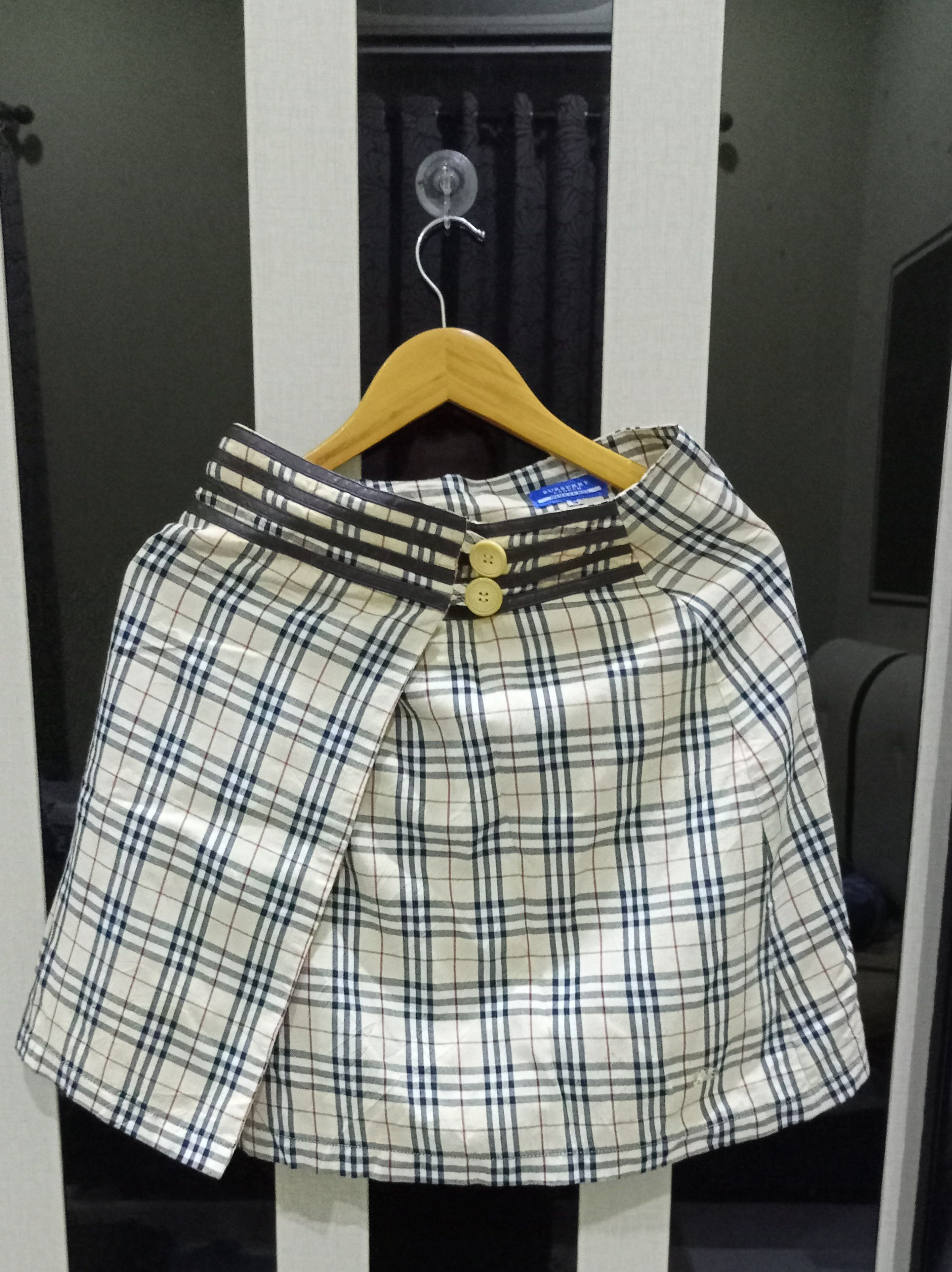 Burberry Blueberry novacheck skirt Size 27" / US 4 / IT 40 - 1 Thumbnail