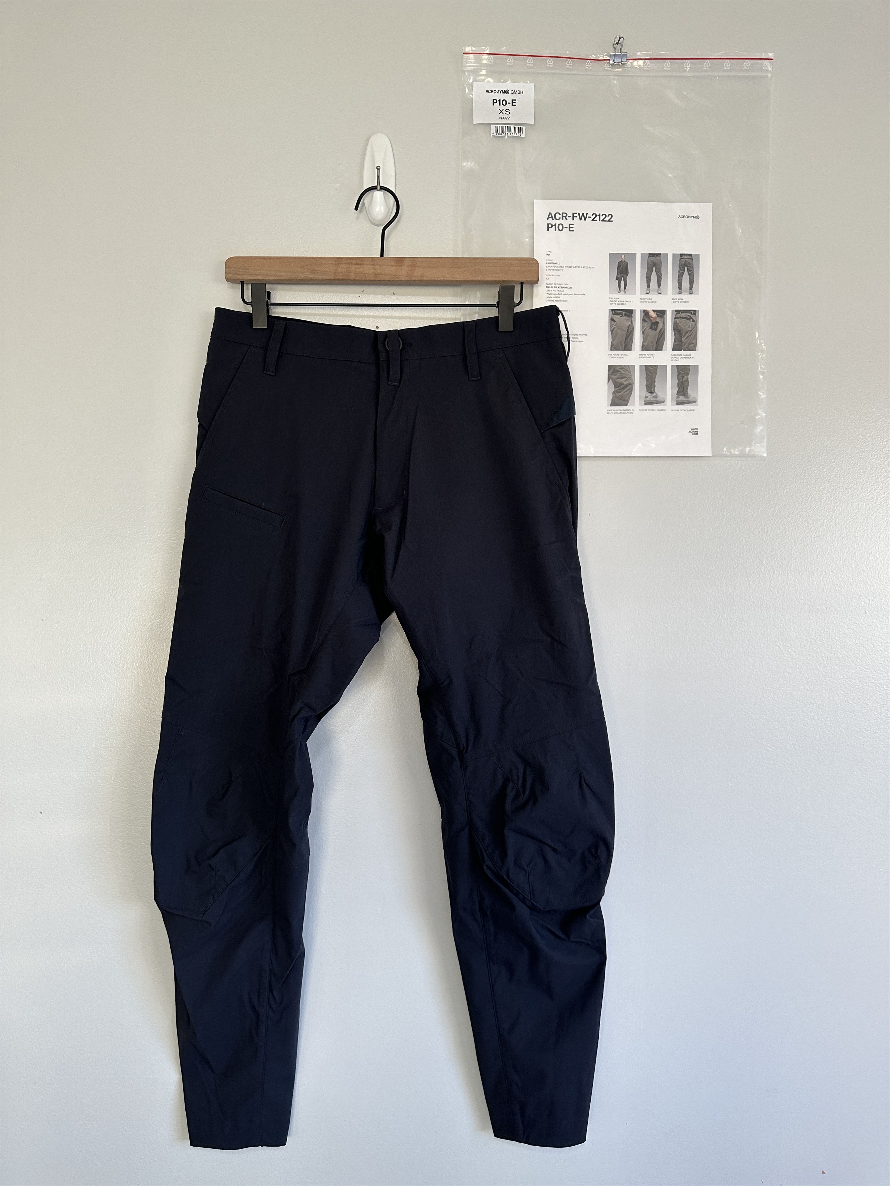 Acronym Acronym P10-E Pants Black XS | Grailed