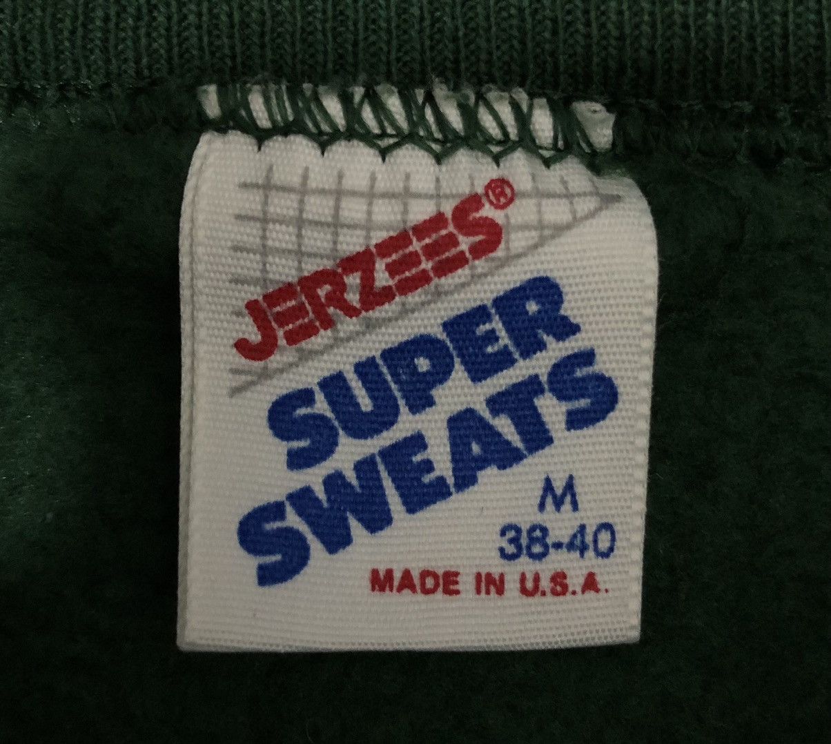 Jerzees × Vintage JERZEES SUPER SWEATS BIG LOGO WISCONSIN SWEATSHIRT Size US M / EU 48-50 / 2 - 6 Thumbnail