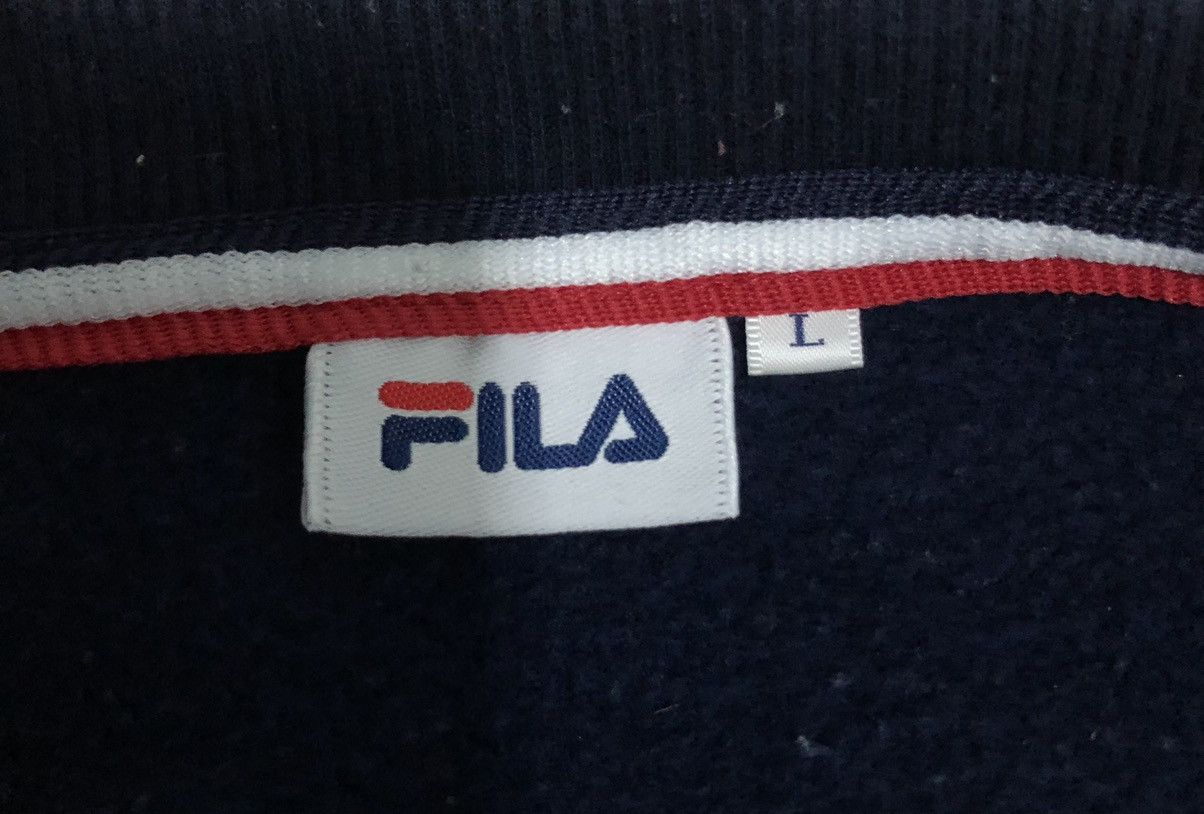 Fila × Vintage Vintage Sweatshirt Fila Numero Uno Fila Biella Italia Est Size US L / EU 52-54 / 3 - 8 Thumbnail