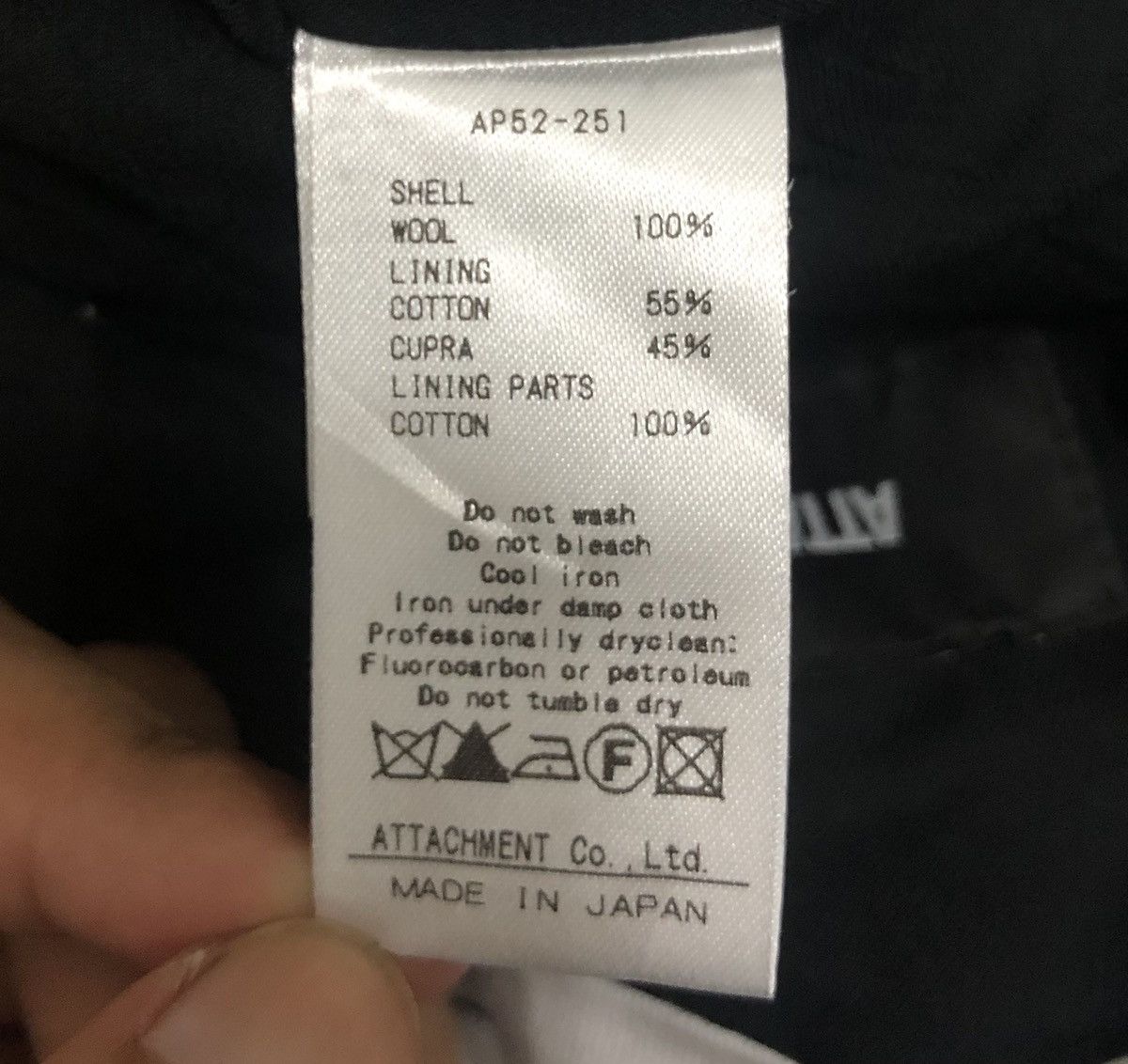 Attachment × Japanese Brand JAPANESE BRAND ATTACHMENT WOOL CASUAL PANTS Size US 31 - 13 Thumbnail