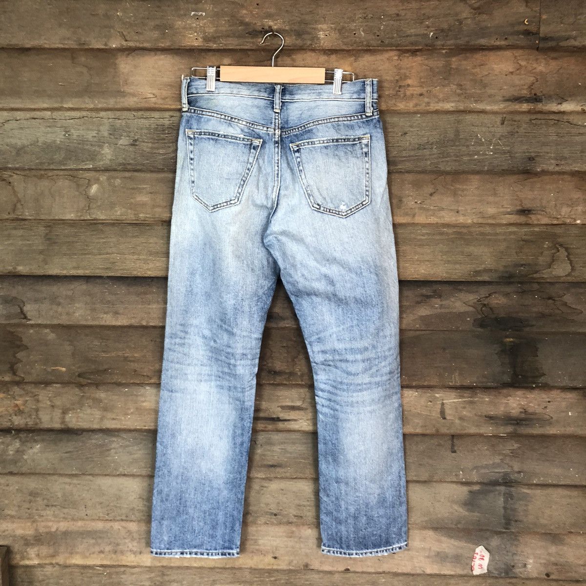 Japanese Brand Uniqlo Jeans distressed Denim Blue Pants #5123 Size US 29 - 11 Thumbnail