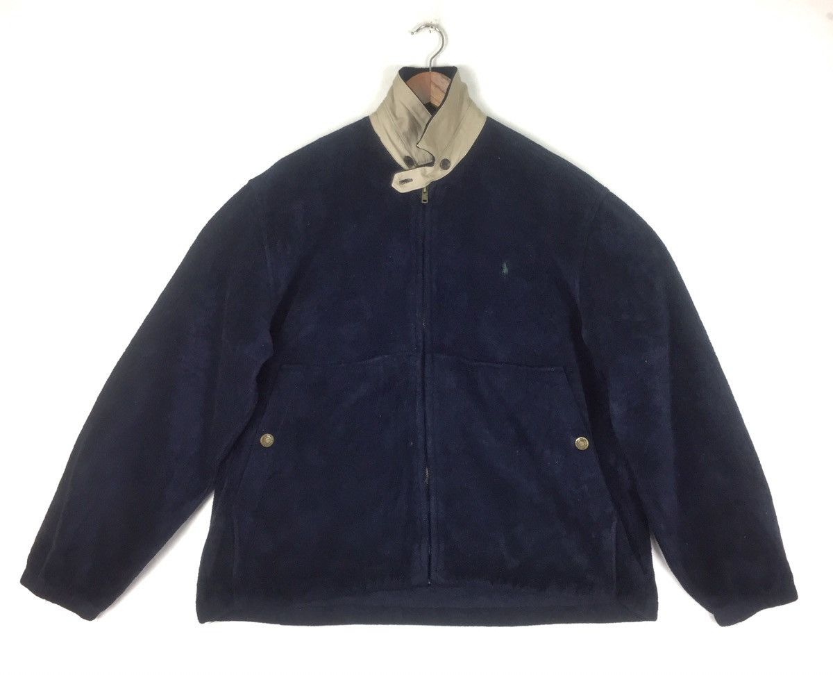 Vintage Polo Ralph Lauren Anorak Fleece Jacket Small Pony