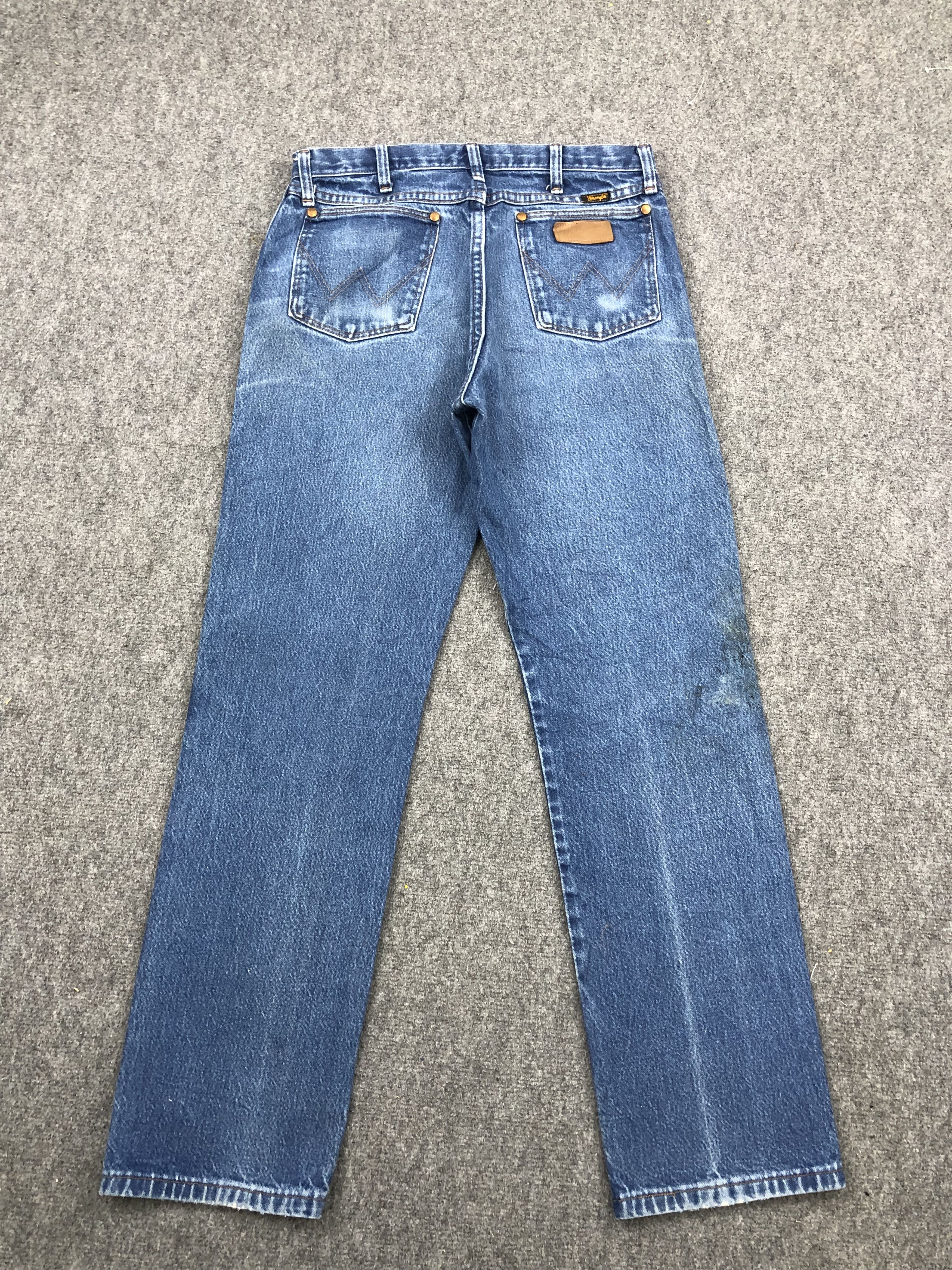 Vintage Vintage Wrangler Light Blue Jeans DP1700 Size US 30 / EU 46 - 3 Thumbnail