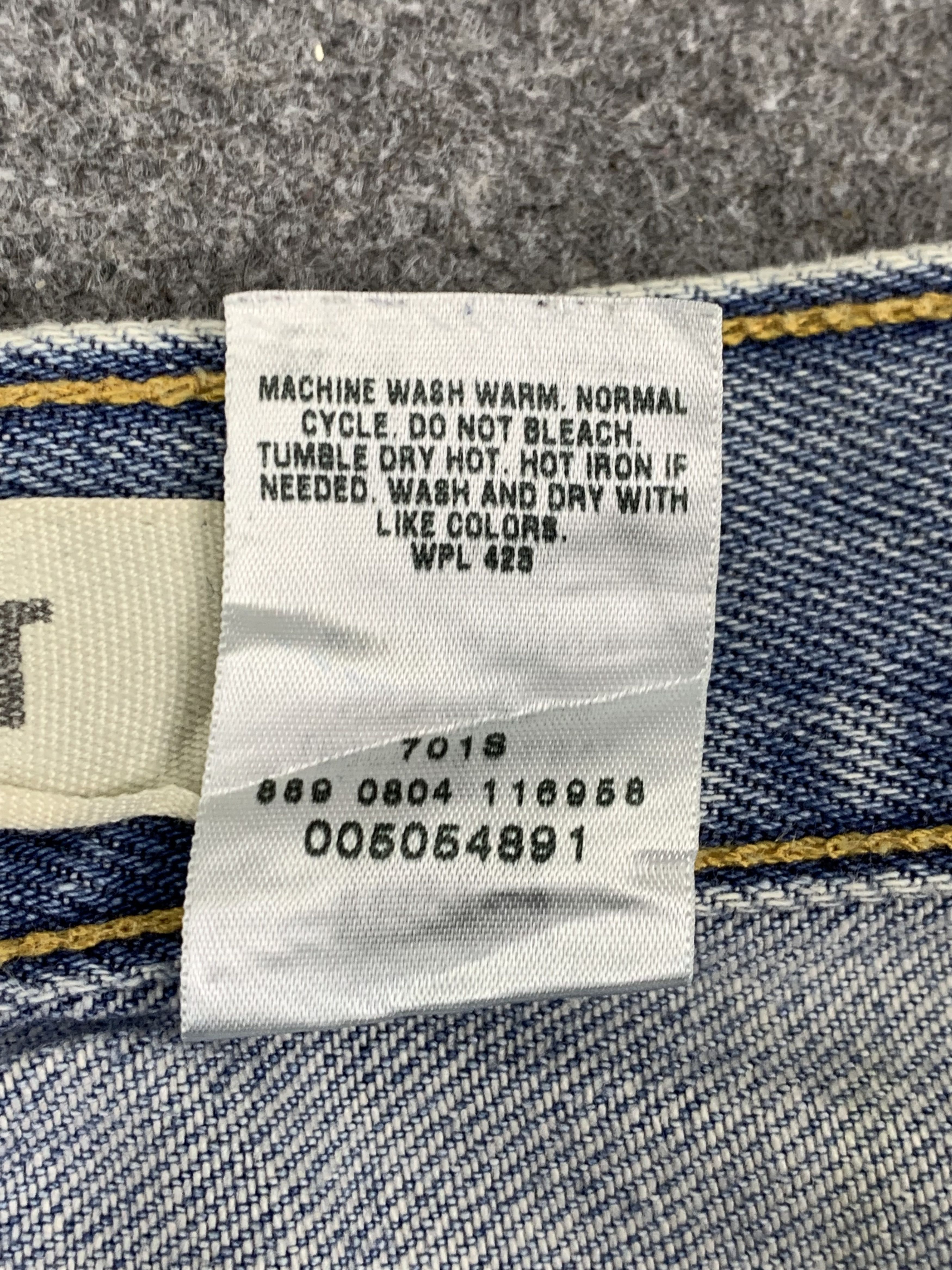 Levi's Vintage Levis 505 Light Wash Jeans DP1771 Size US 34 / EU 50 - 7 Thumbnail