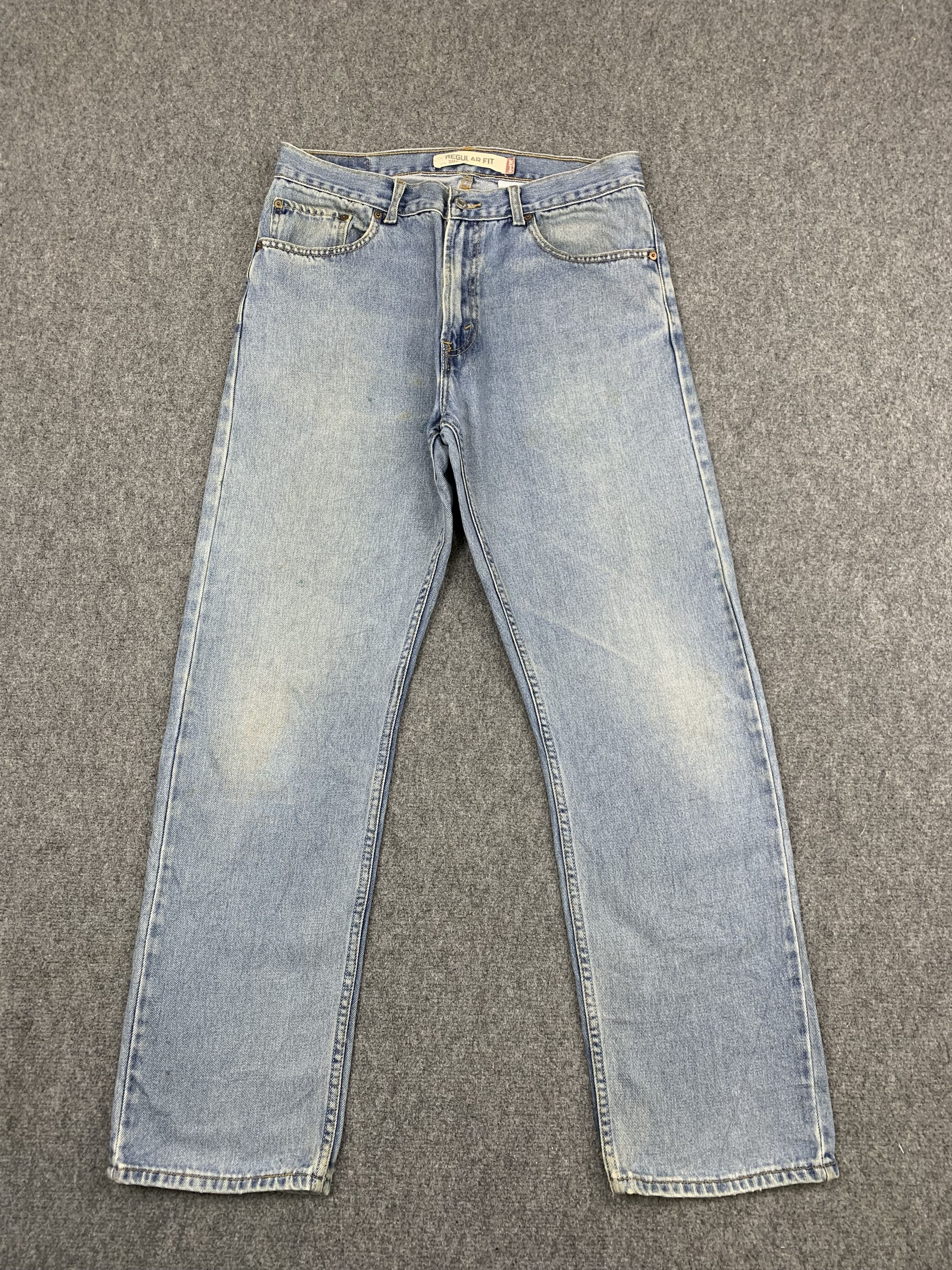 Levi's Vintage Levis 505 Light Wash Jeans DP1771 Size US 34 / EU 50 - 1 Thumbnail
