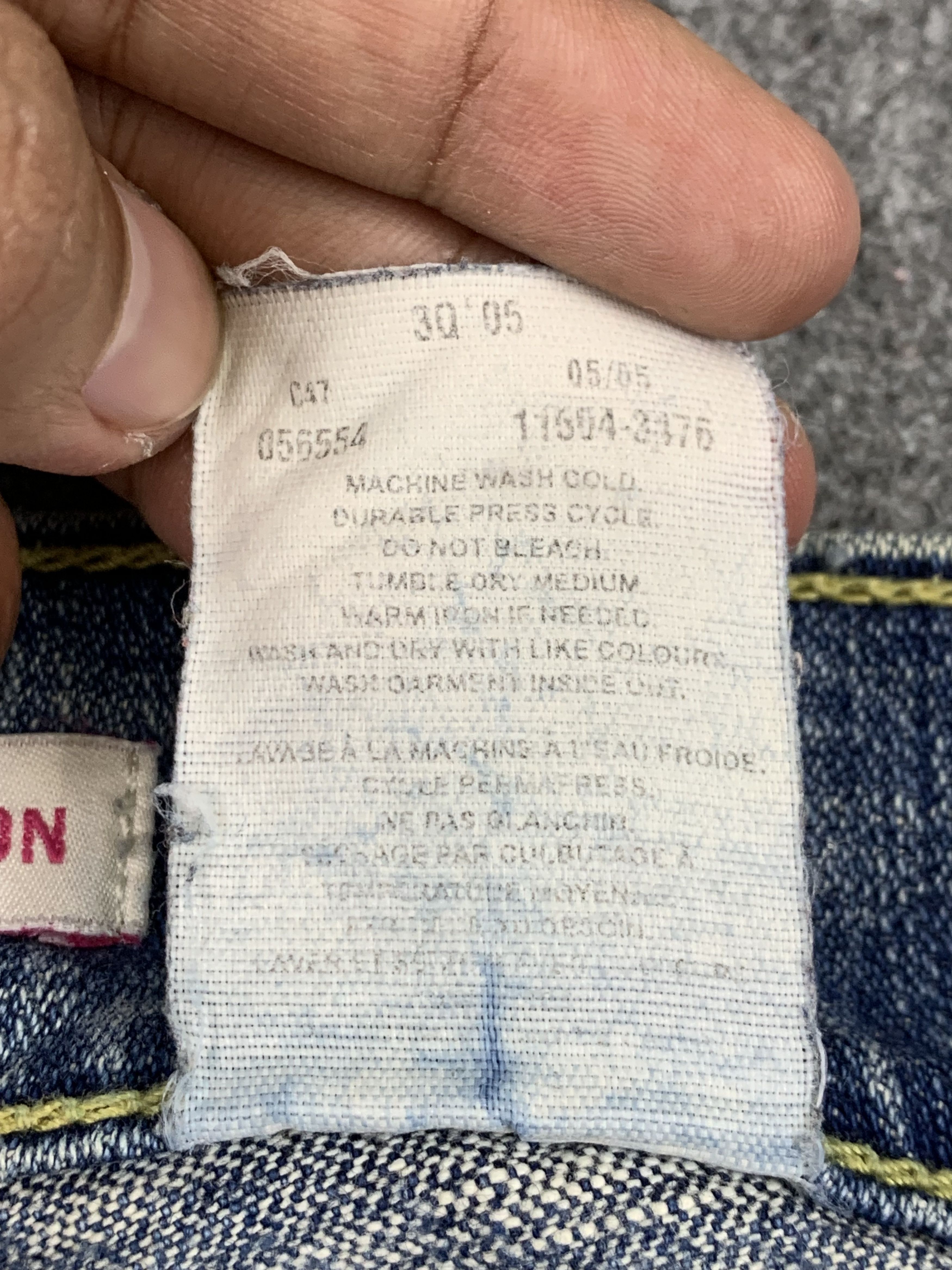 Levi's Vintage Levis Limited Edition Jeans DP1770 Size US 32 / EU 48 - 8 Thumbnail