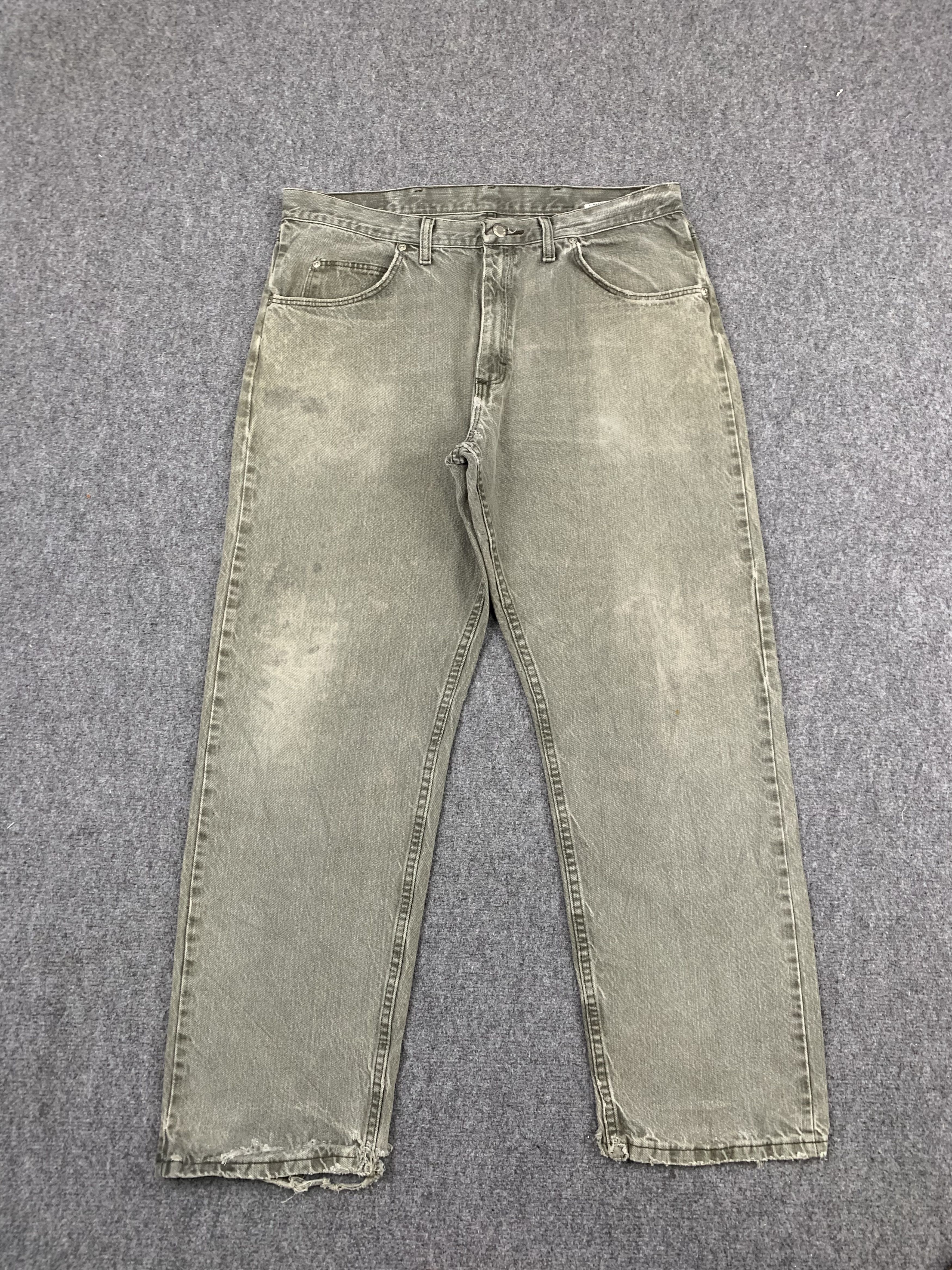 Vintage Faded Black Vintage Wrangler Jeans DP1768 Size US 36 / EU 52 - 1 Thumbnail
