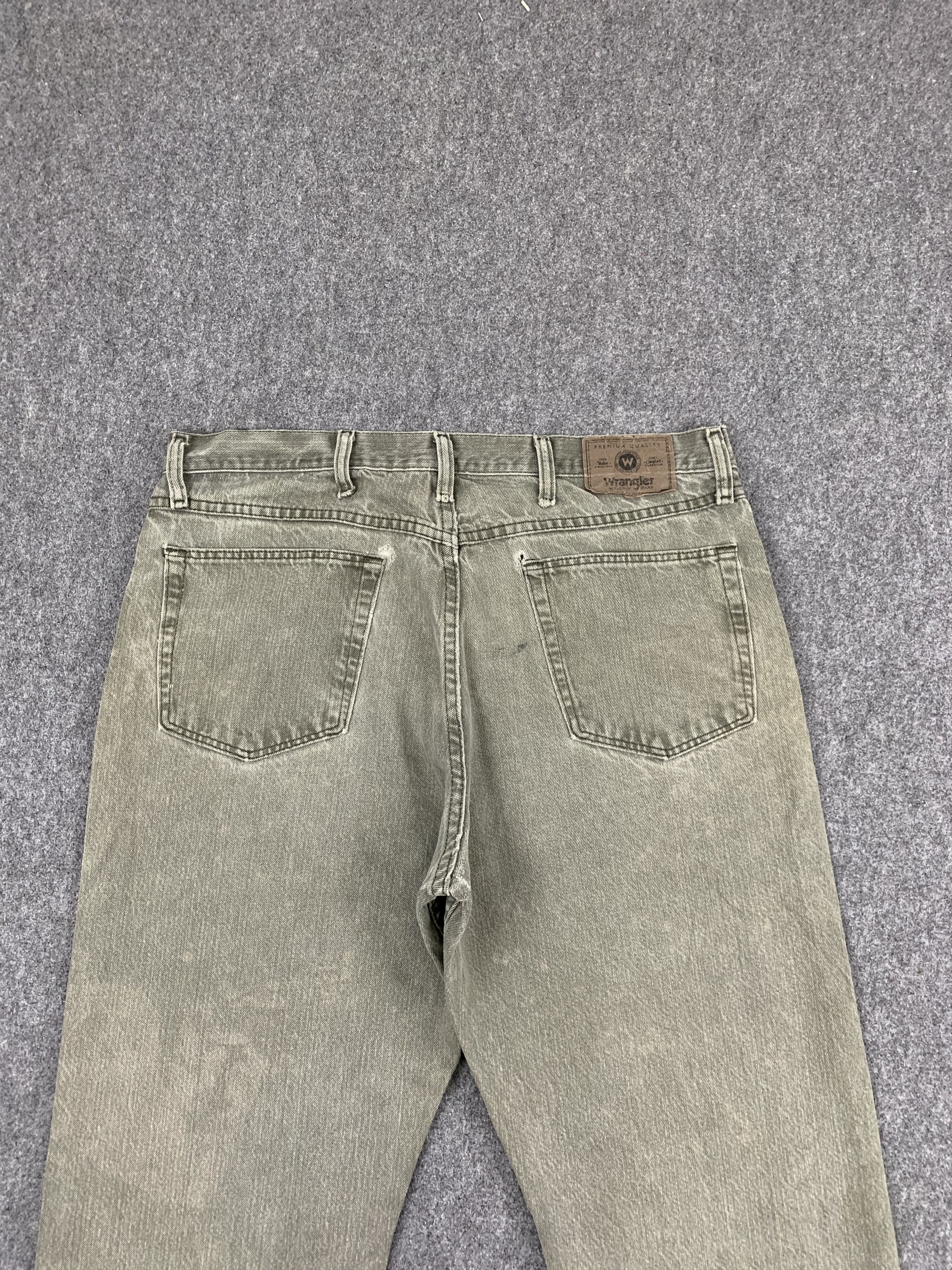 Vintage Faded Black Vintage Wrangler Jeans DP1768 Size US 36 / EU 52 - 4 Thumbnail