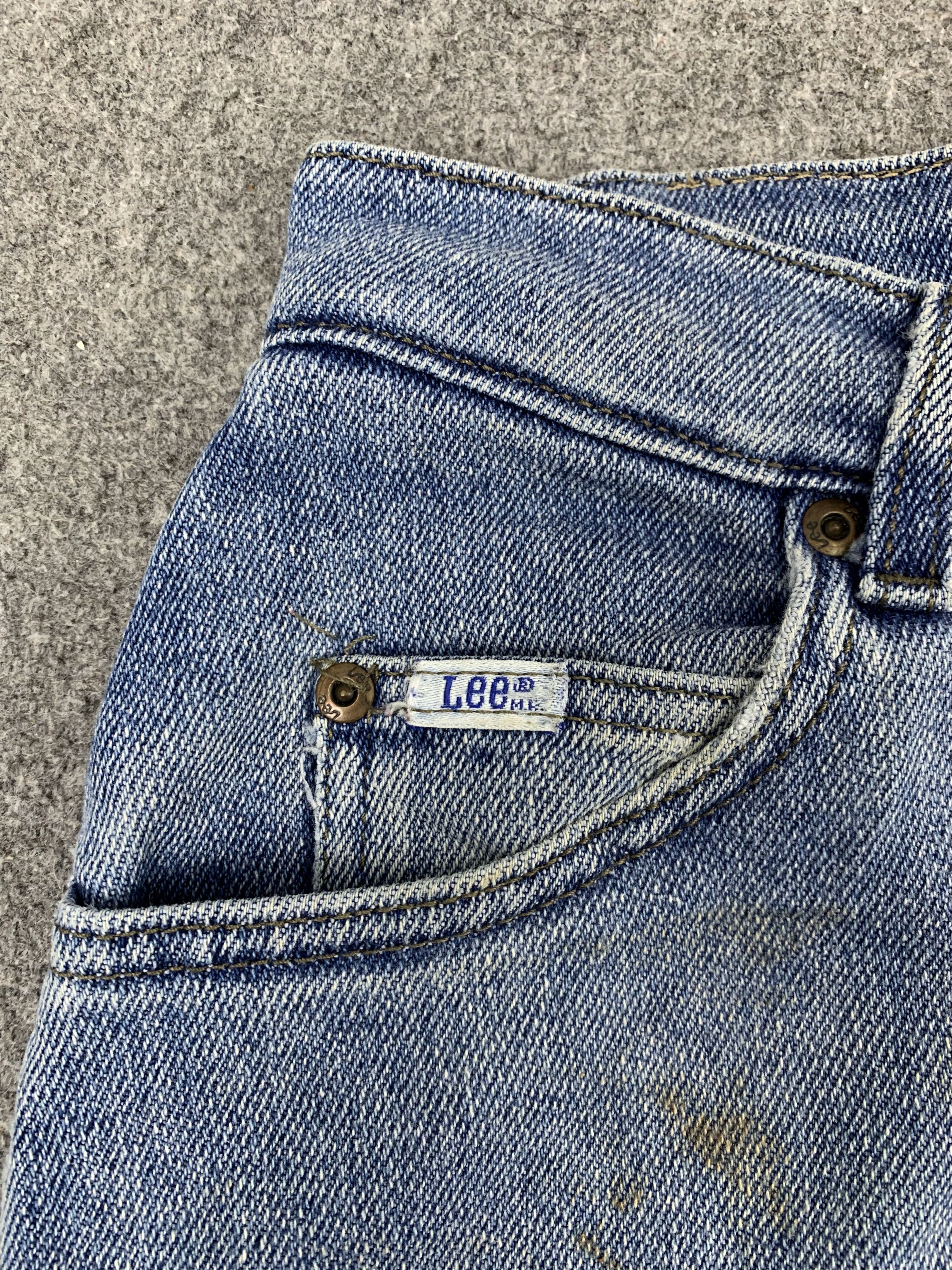 Lee 90s Vintage Lee Light Wash Jeans DP1767 Size US 31 - 9 Thumbnail