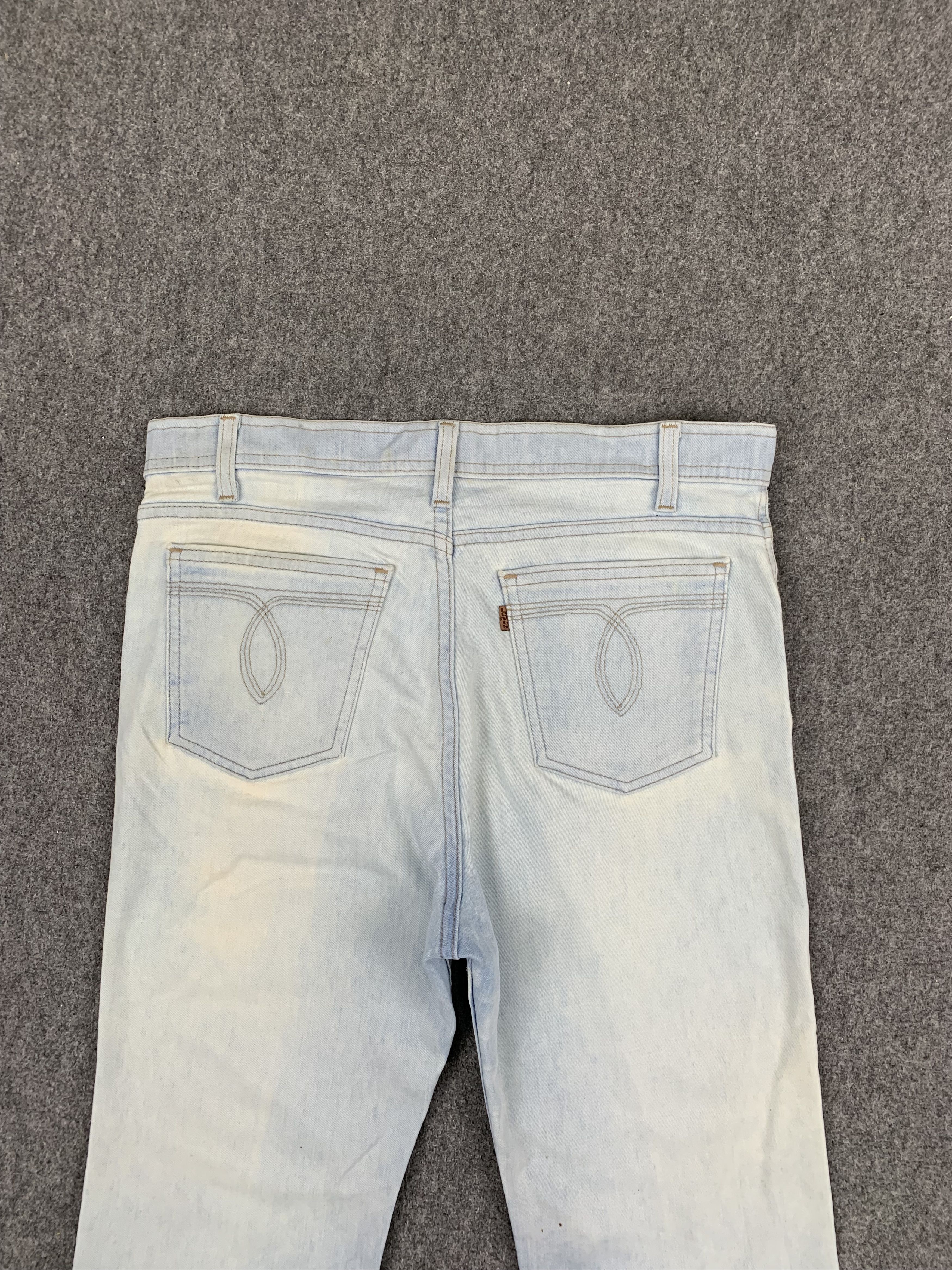 Levi's Vintage 90s Levis Orange Tab Light Wash Jeans DP1766 Size US 34 / EU 50 - 4 Thumbnail