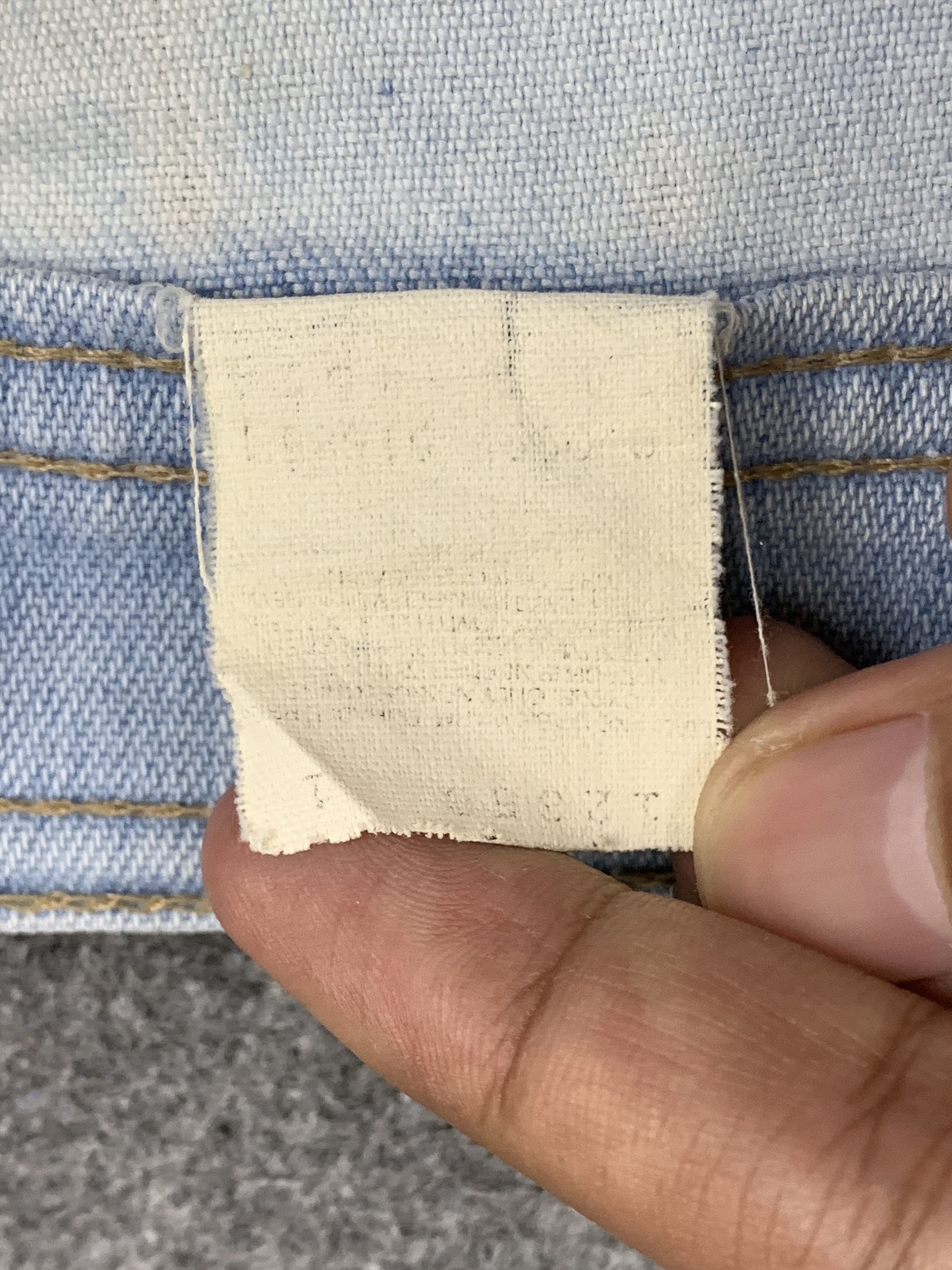 Levi's Vintage 90s Levis Orange Tab Light Wash Jeans DP1766 Size US 34 / EU 50 - 7 Thumbnail