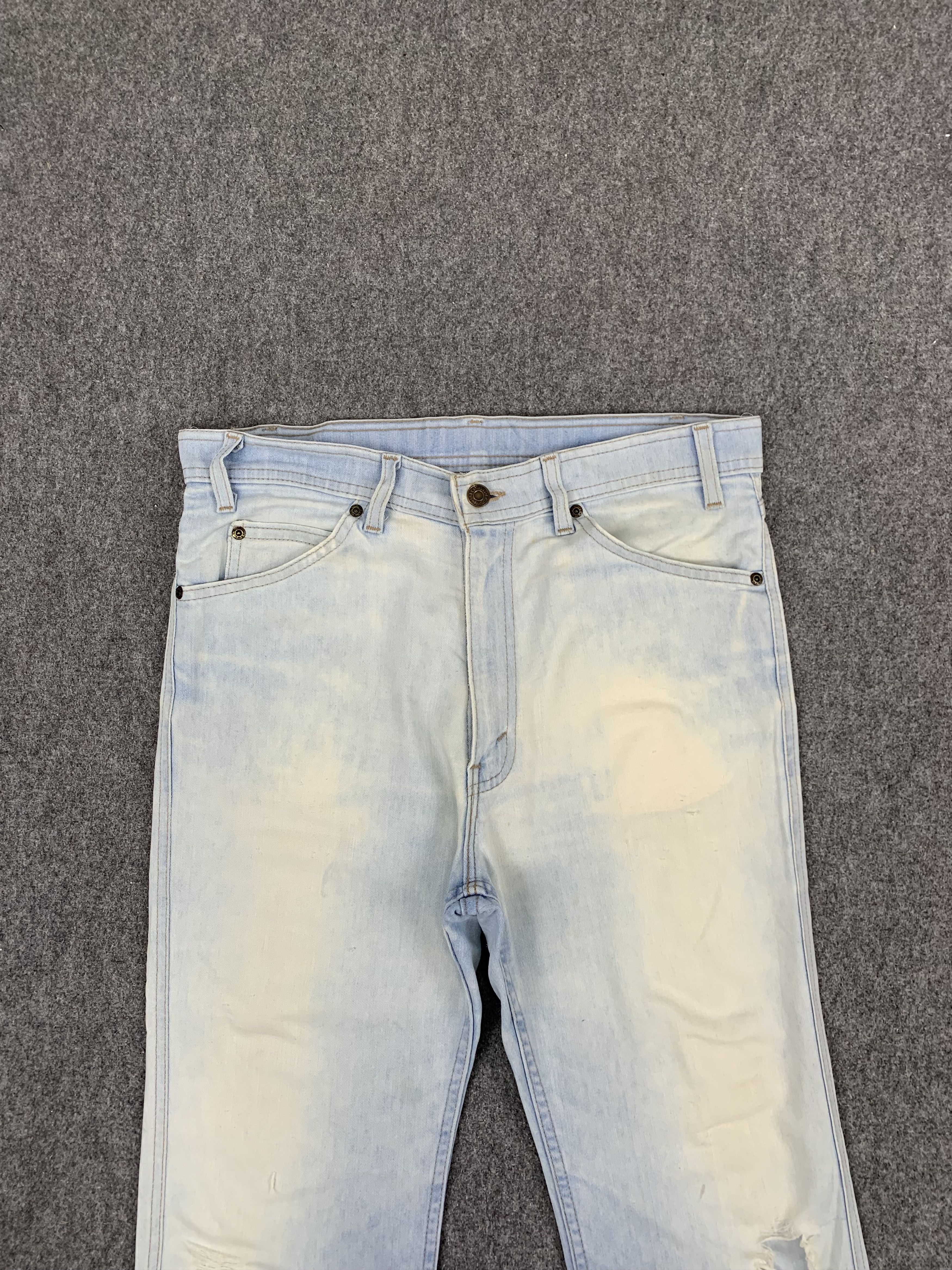 Levi's Vintage 90s Levis Orange Tab Light Wash Jeans DP1766 Size US 34 / EU 50 - 2 Thumbnail