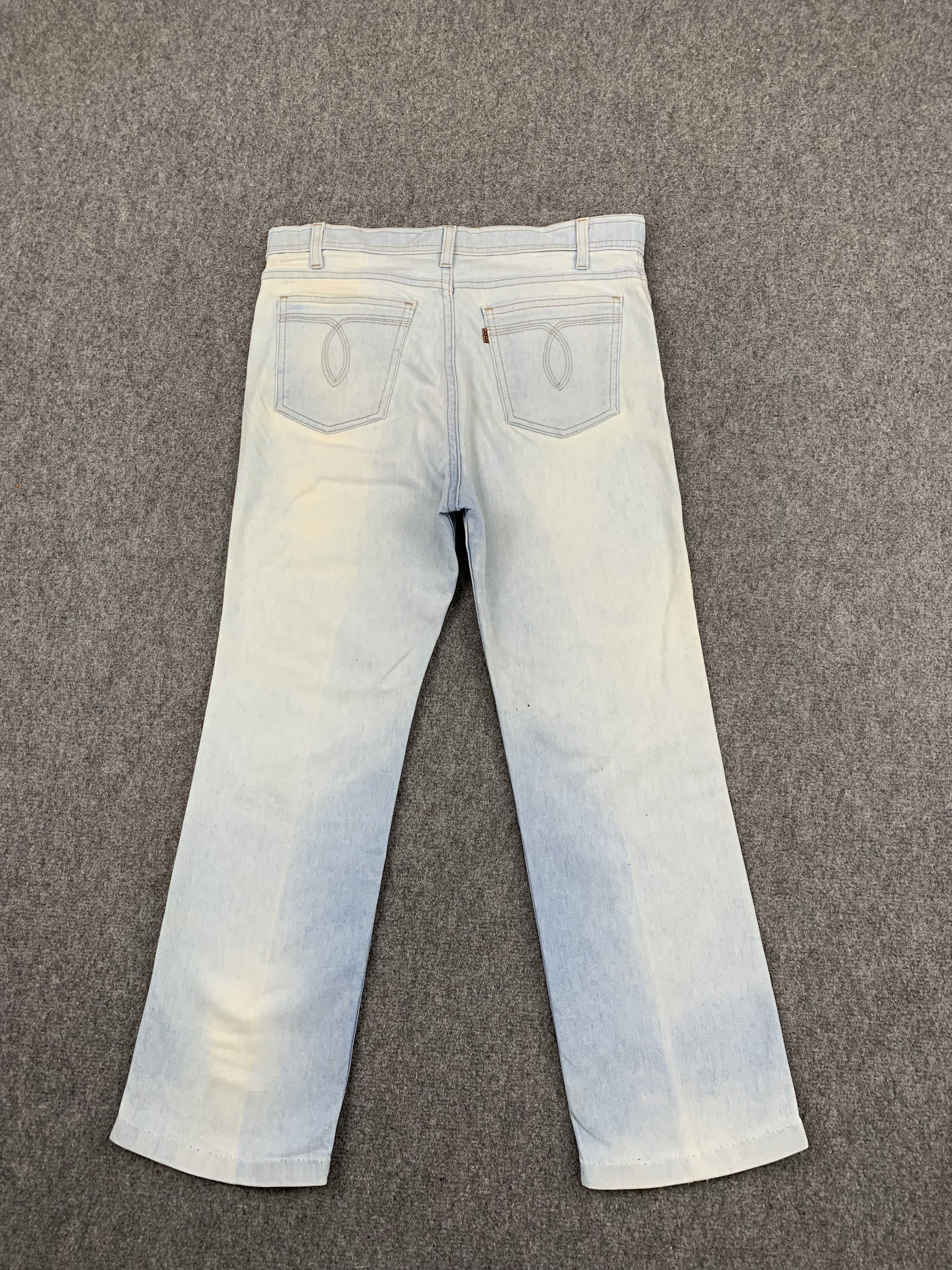 Levi's Vintage 90s Levis Orange Tab Light Wash Jeans DP1766 Size US 34 / EU 50 - 3 Thumbnail