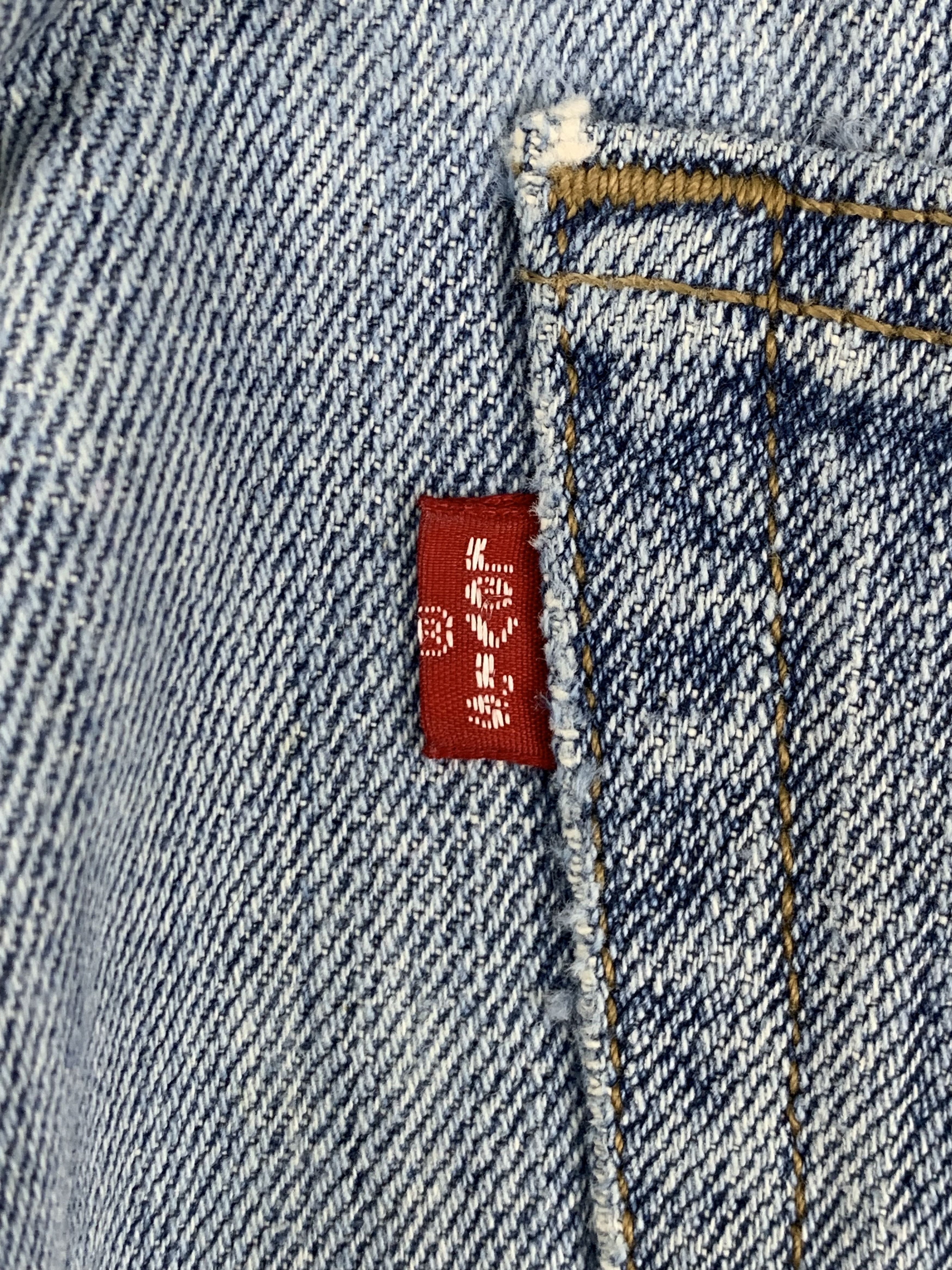 Vintage Levis 501 Light Wash Jeans DP1765