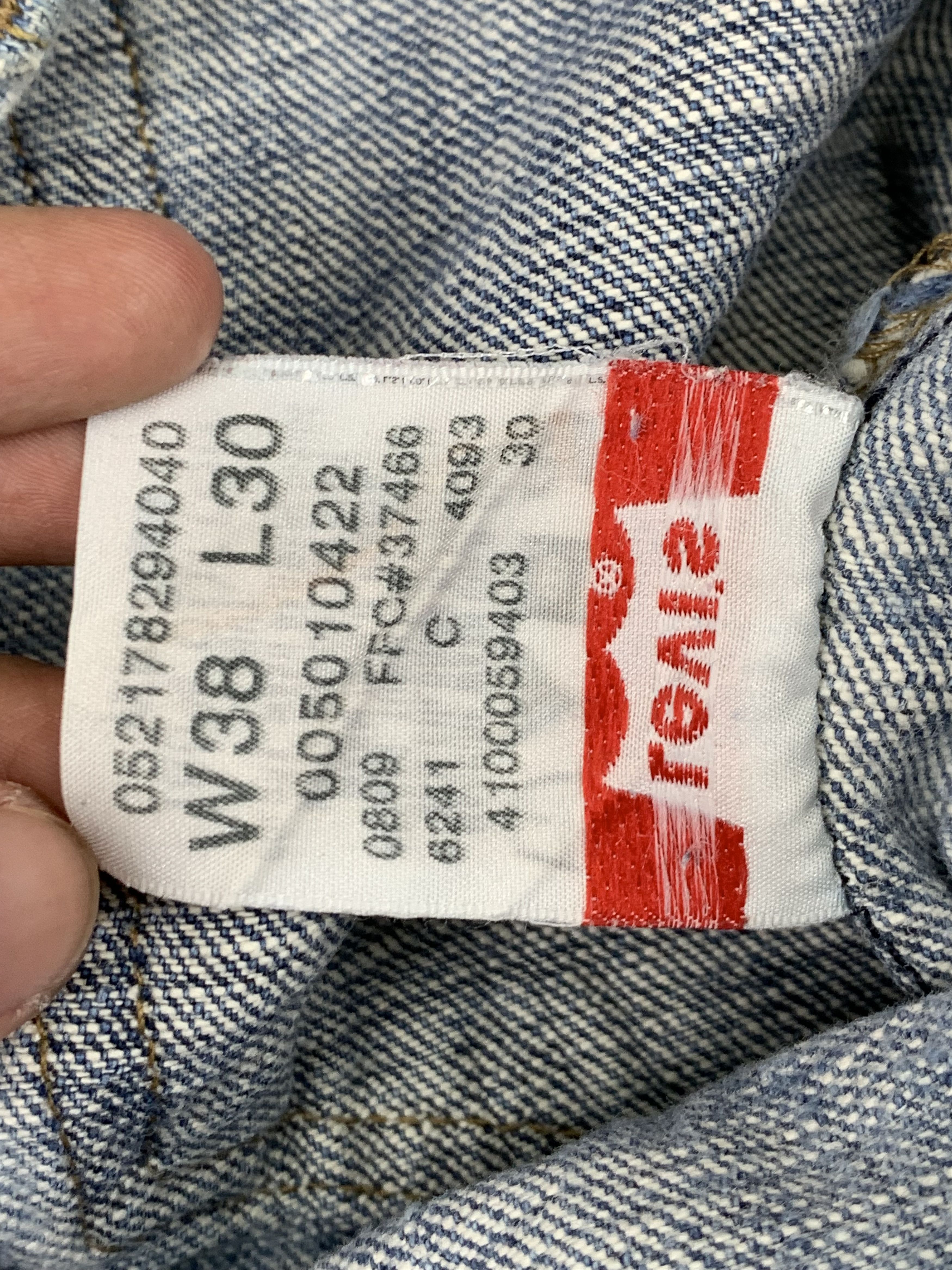 Vintage Levis 501 Light Wash Jeans DP1765