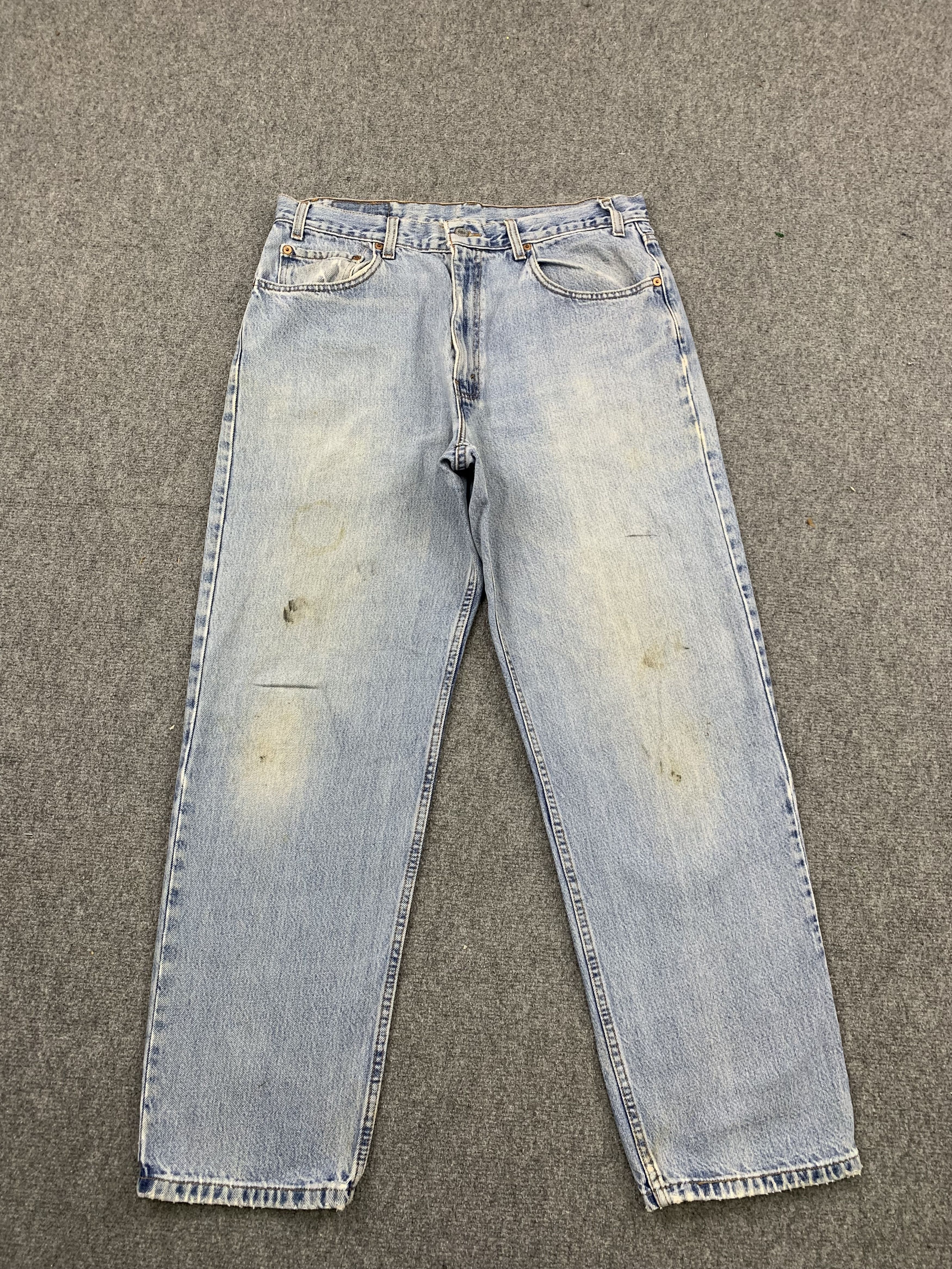 Levi's Vintage 90s Levis 550 Light Wash Jeans DP1779 Size US 36 / EU 52 - 1 Thumbnail