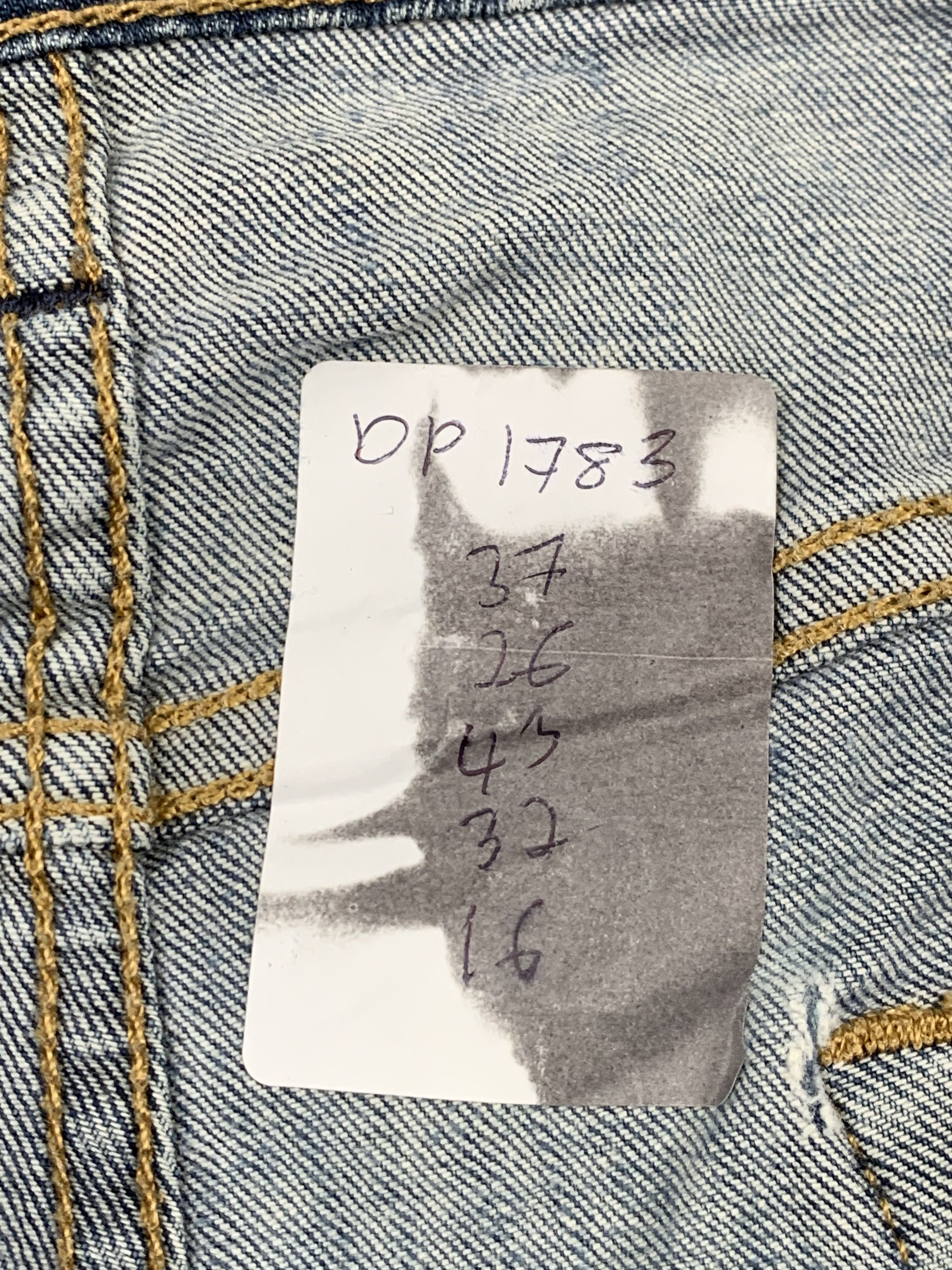 Levi's Vintage Levis Faded Blue Jeans DP1783 Size US 37 - 18 Thumbnail