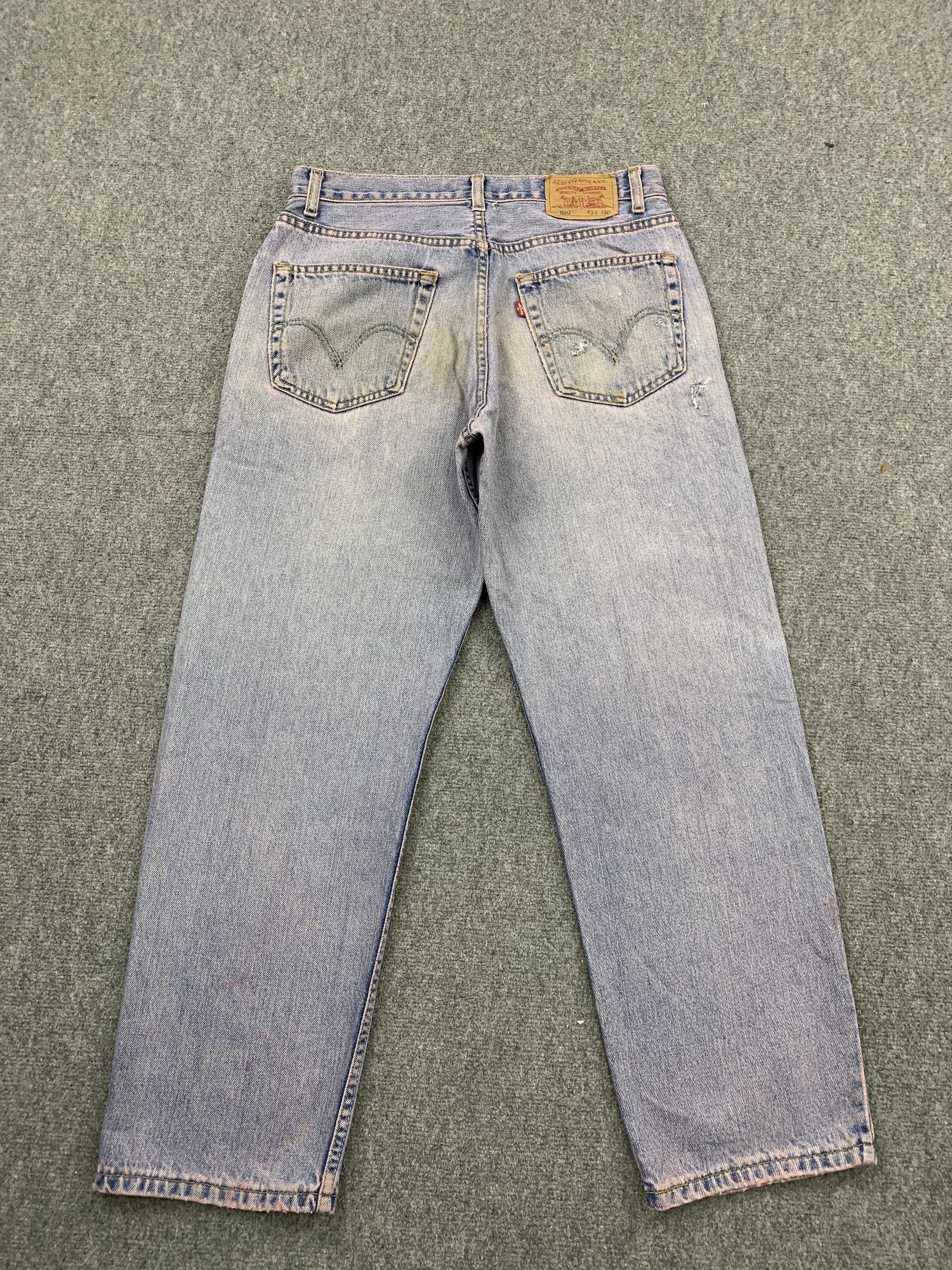 Levi's Vintage Levis Light Blue Jeans DP1784 Size US 35 - 3 Thumbnail