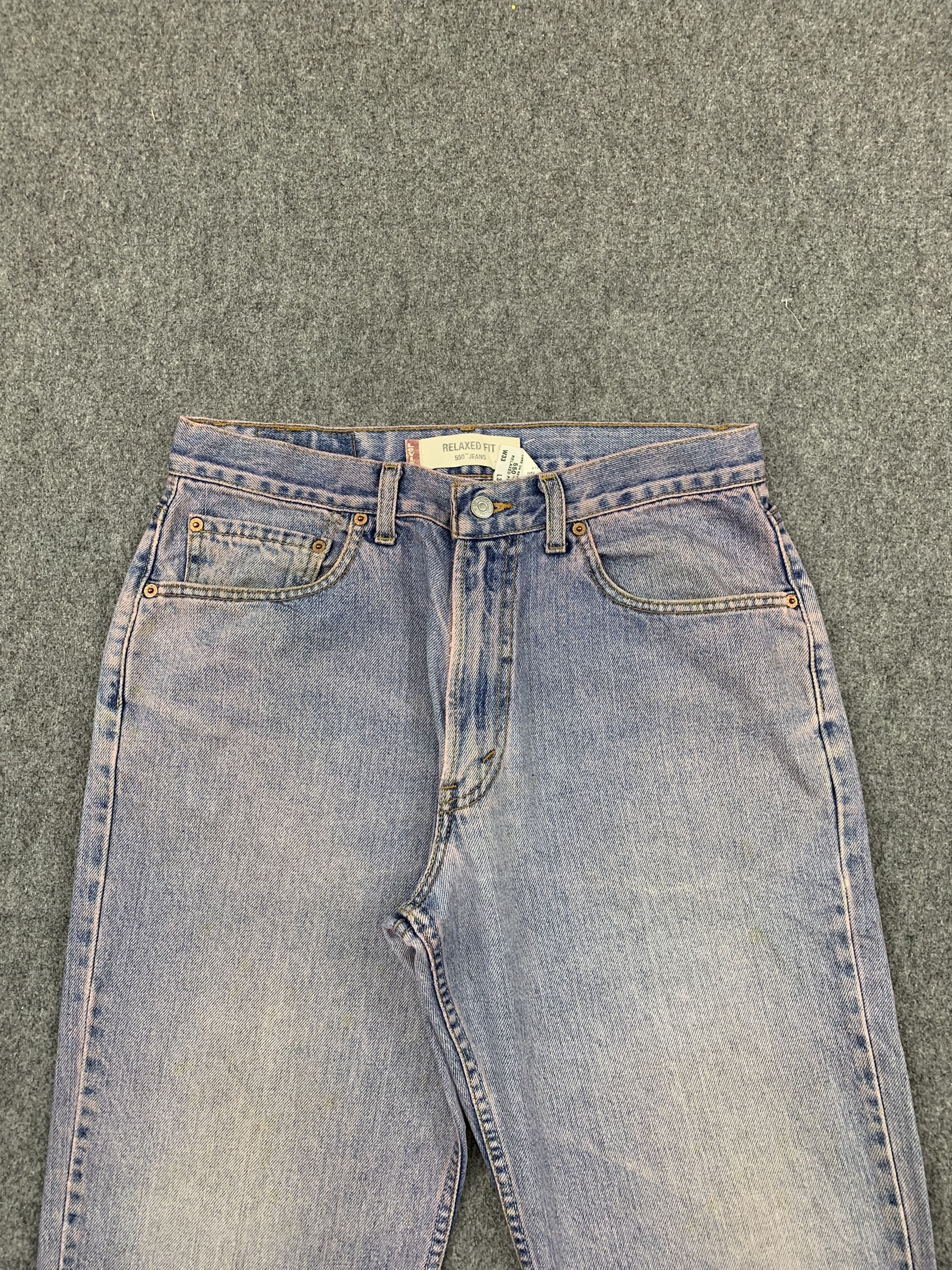 Levi's Vintage Levis Light Blue Jeans DP1784 Size US 35 - 2 Thumbnail