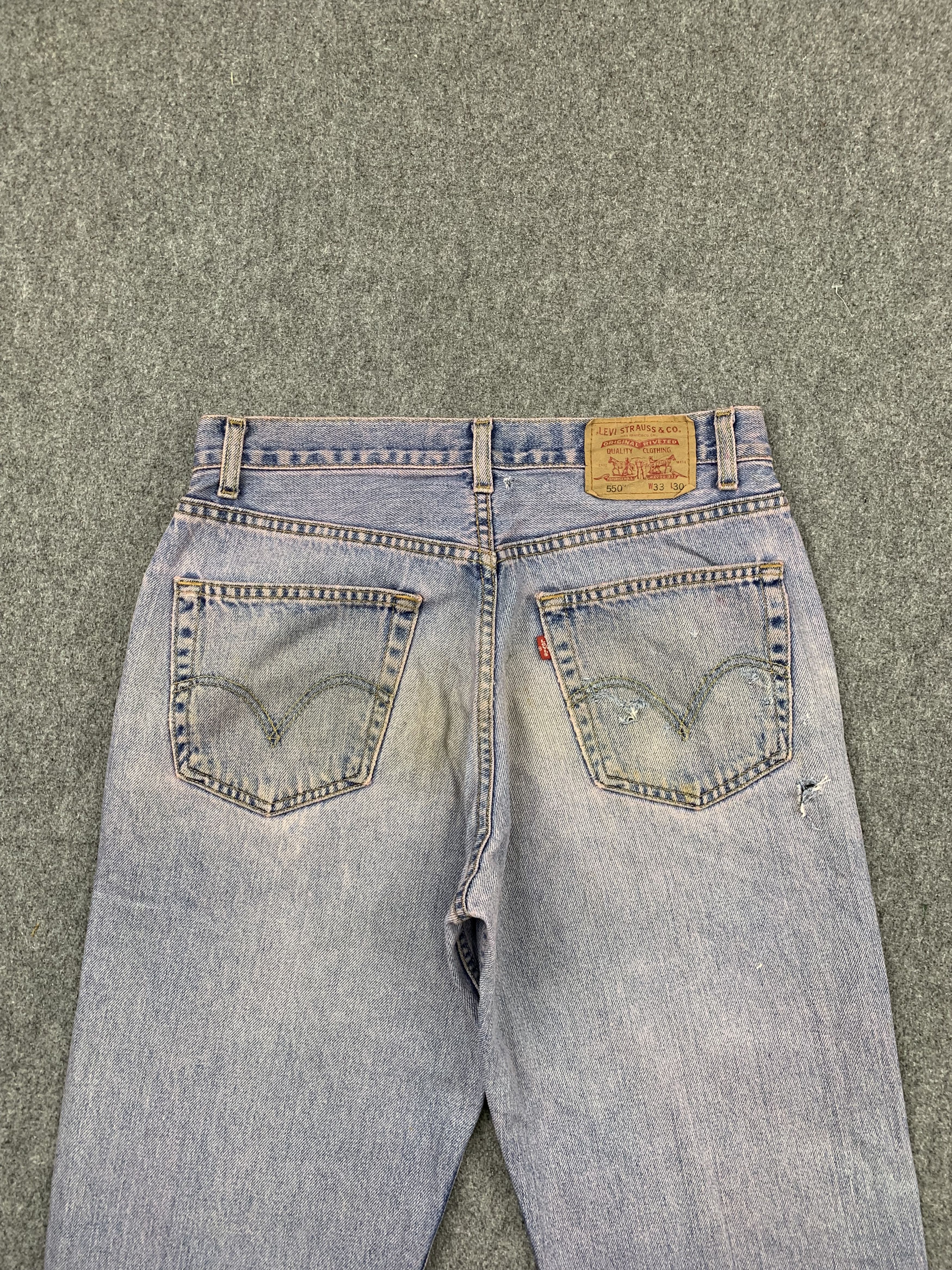 Levi's Vintage Levis Light Blue Jeans DP1784 Size US 35 - 4 Thumbnail