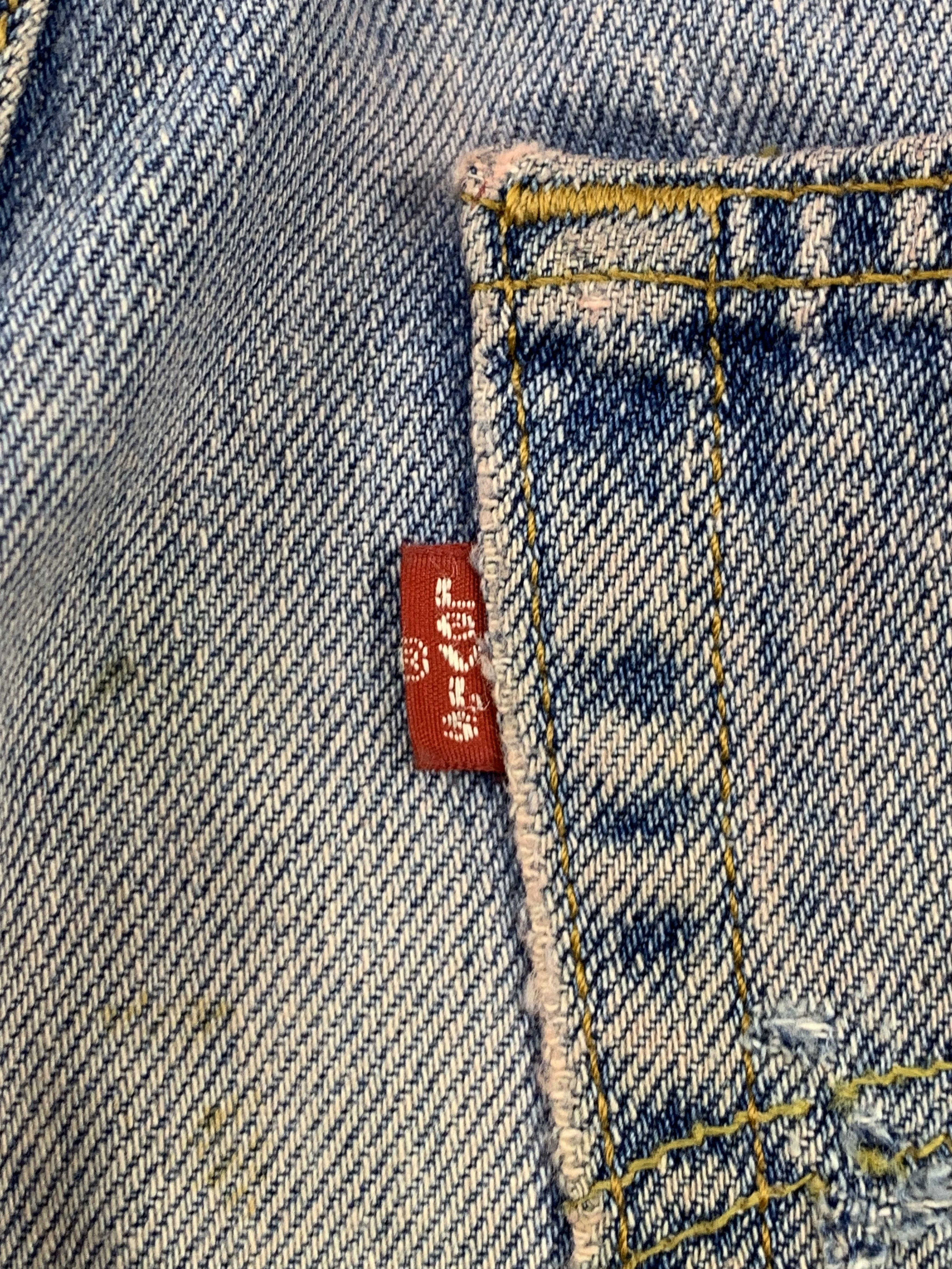 Levi's Vintage Levis Light Blue Jeans DP1784 Size US 35 - 6 Thumbnail