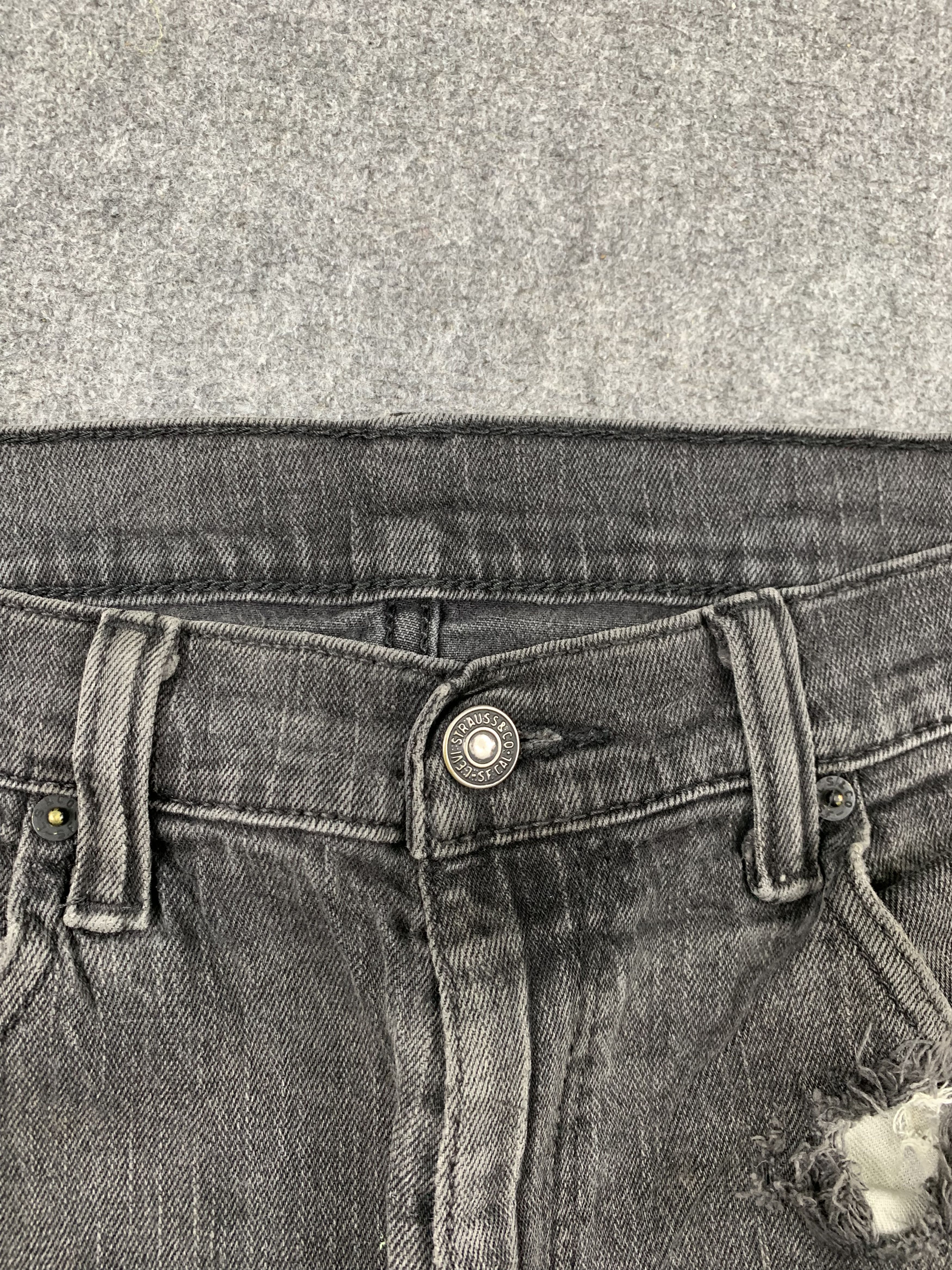 Levi's Faded Black Vintage Levis 508 Jeans DP1786 Size US 36 / EU 52 - 9 Thumbnail
