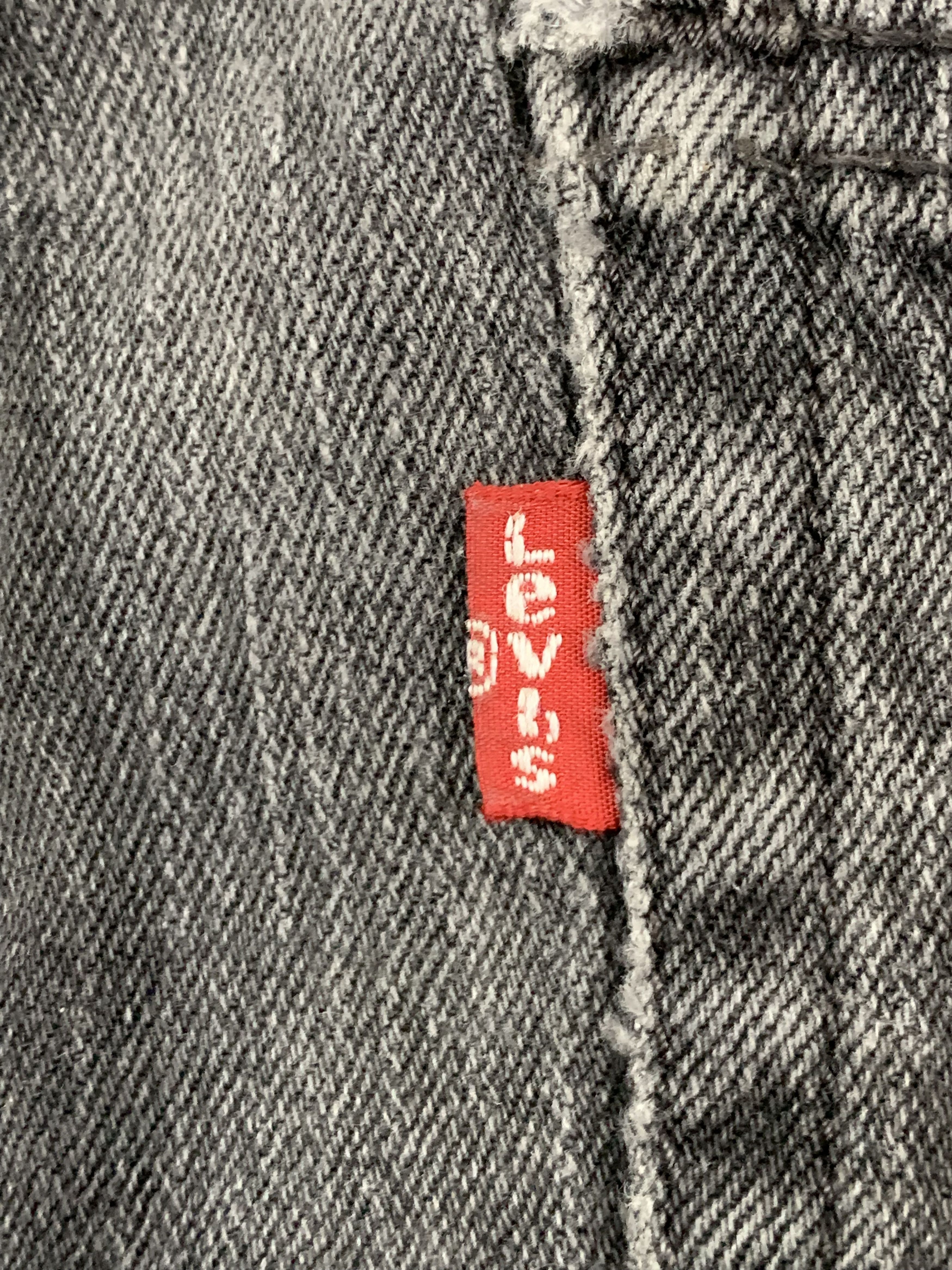 Levi's Faded Black Vintage Levis 508 Jeans DP1786 Size US 36 / EU 52 - 6 Thumbnail