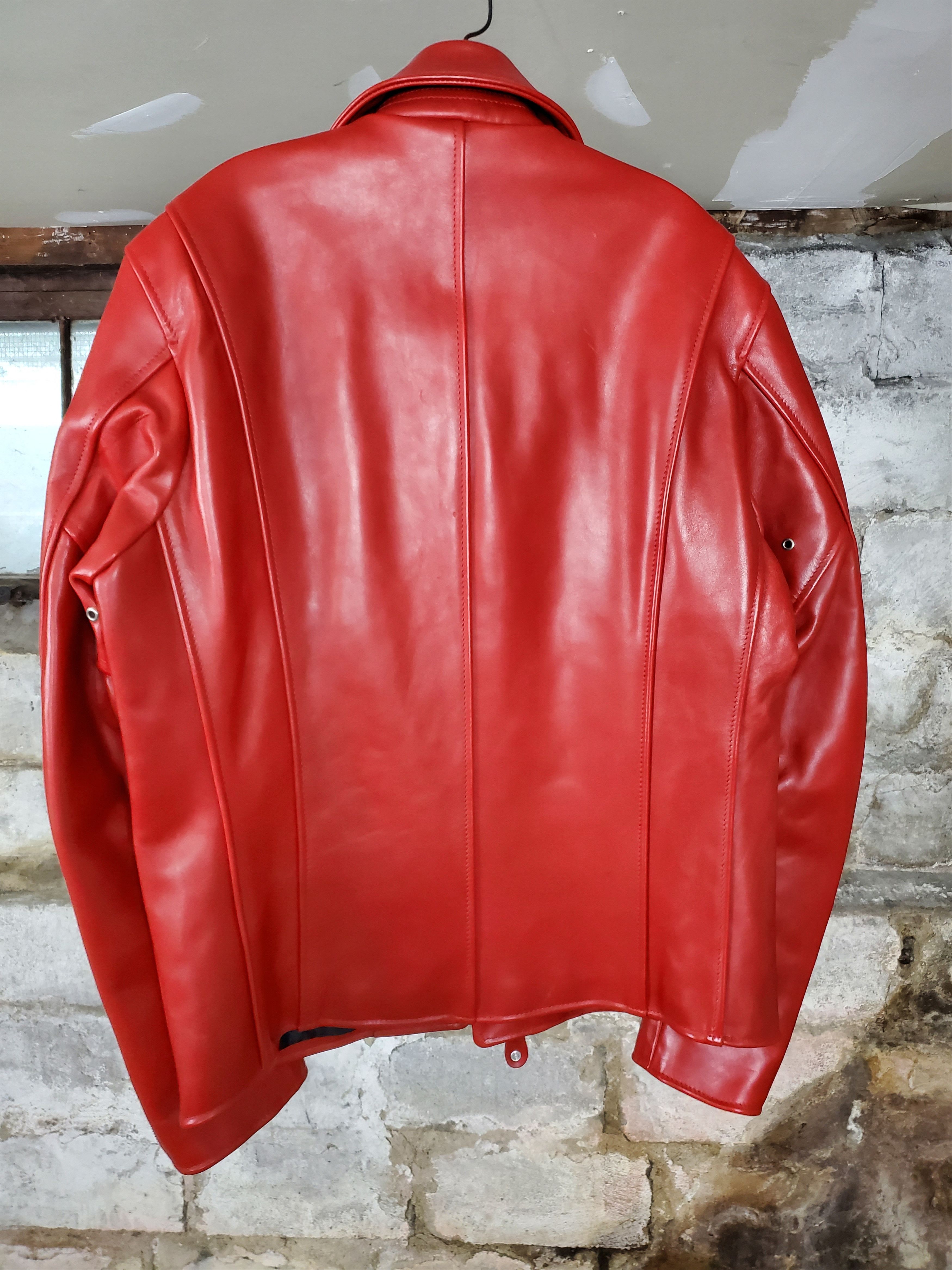 Comme des Garcons Junya Watanabe Schott Leather Jacket Size US L / EU 52-54 / 3 - 2 Thumbnail