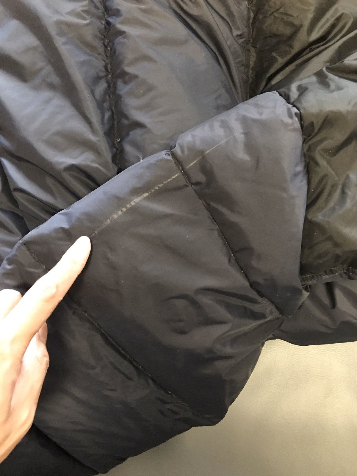 The North Face × Vintage North face Nuptse 700 jacket coat Navy XXL Size US XXL / EU 58 / 5 - 7 Thumbnail