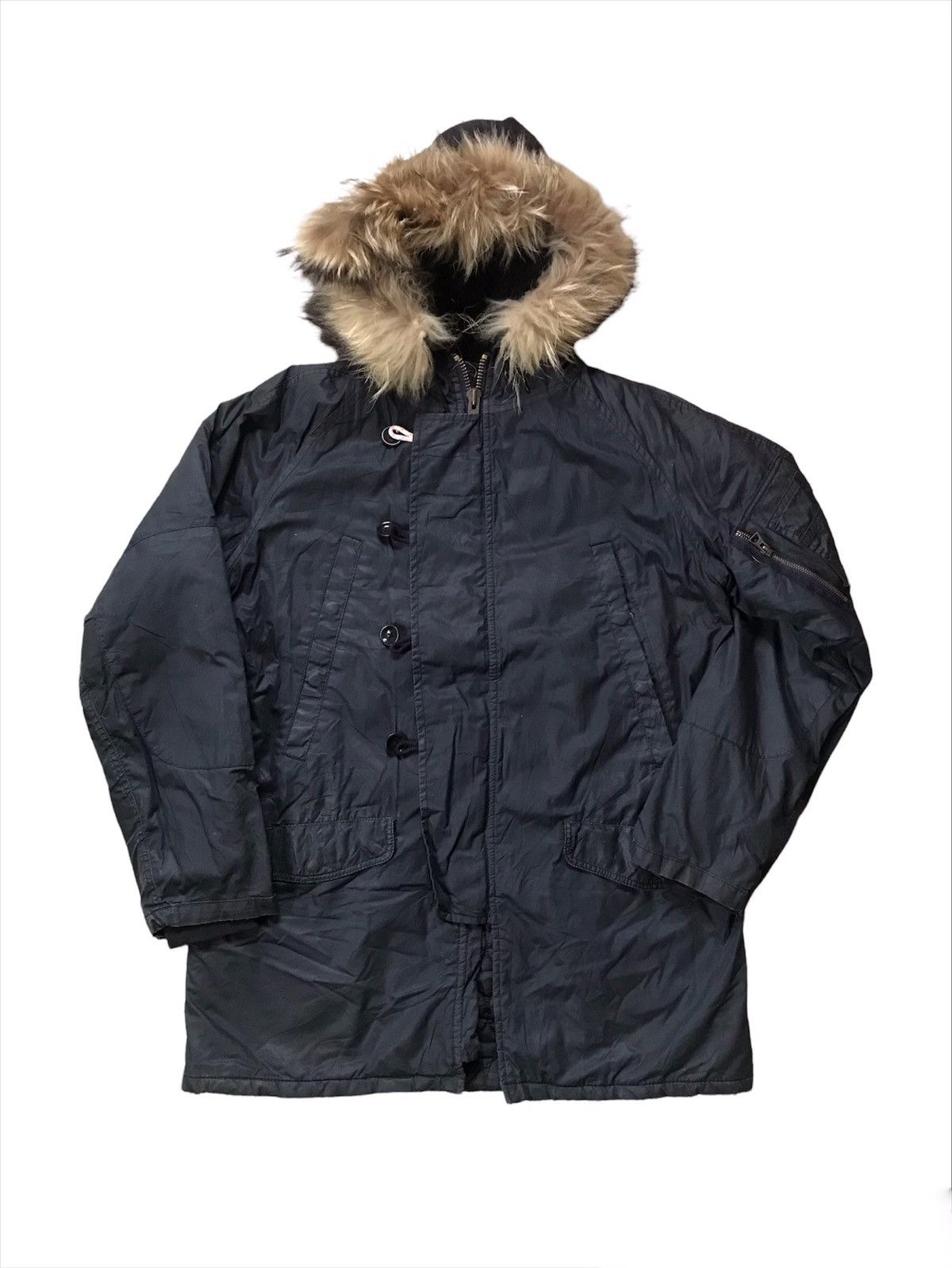 Paul Smith 💥Vintage Paul Smith Military Fur Jacket Size US M / EU 48-50 / 2 - 1 Thumbnail