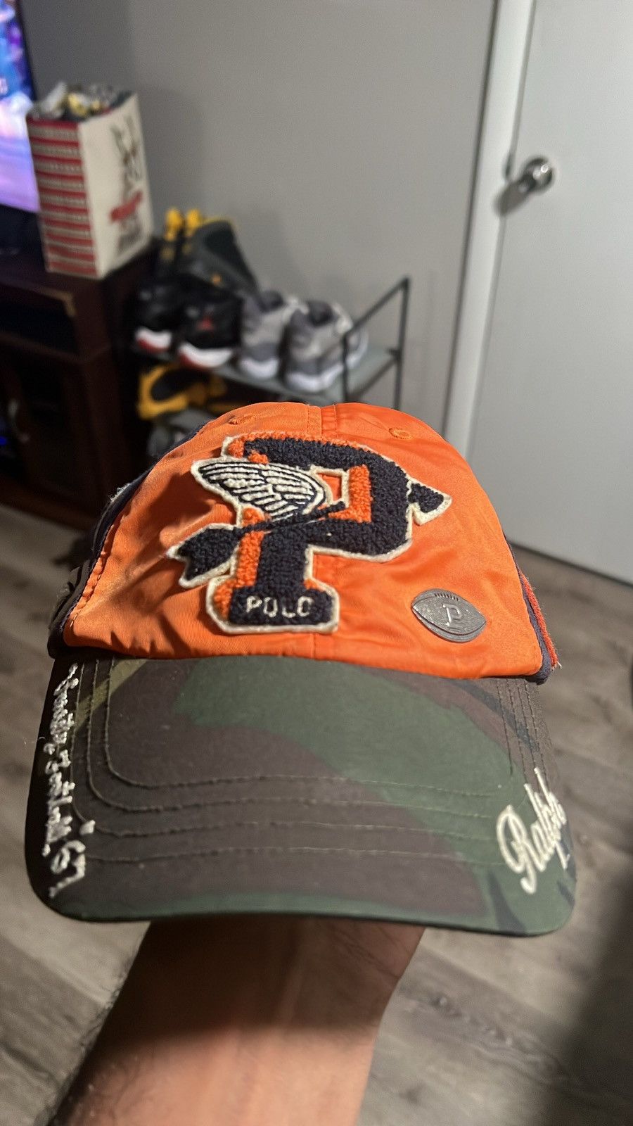 Polo Varsity Football Twill Hat RARE 2024