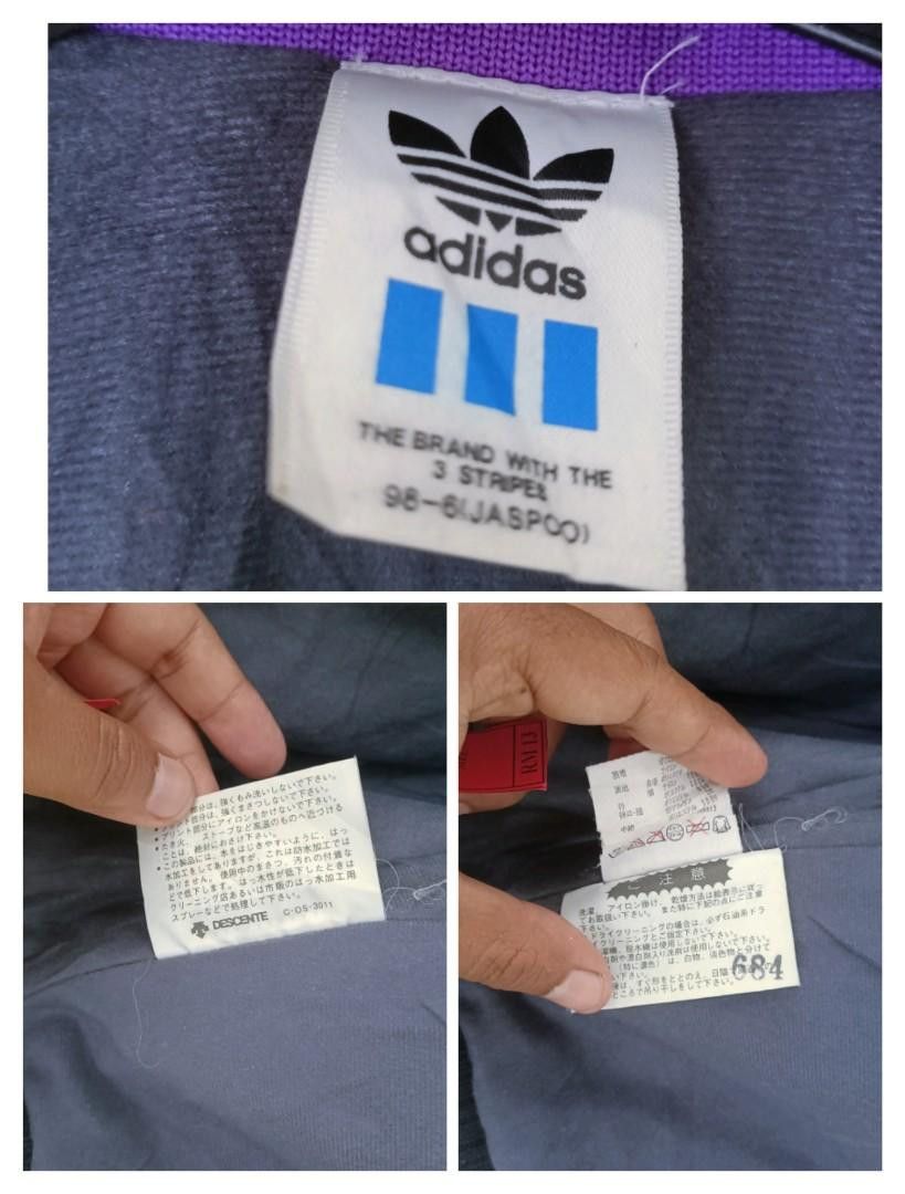 Adidas × Vintage Vintage 90s adidas nylon hoodie jacket x descente Size US M / EU 48-50 / 2 - 10 Thumbnail