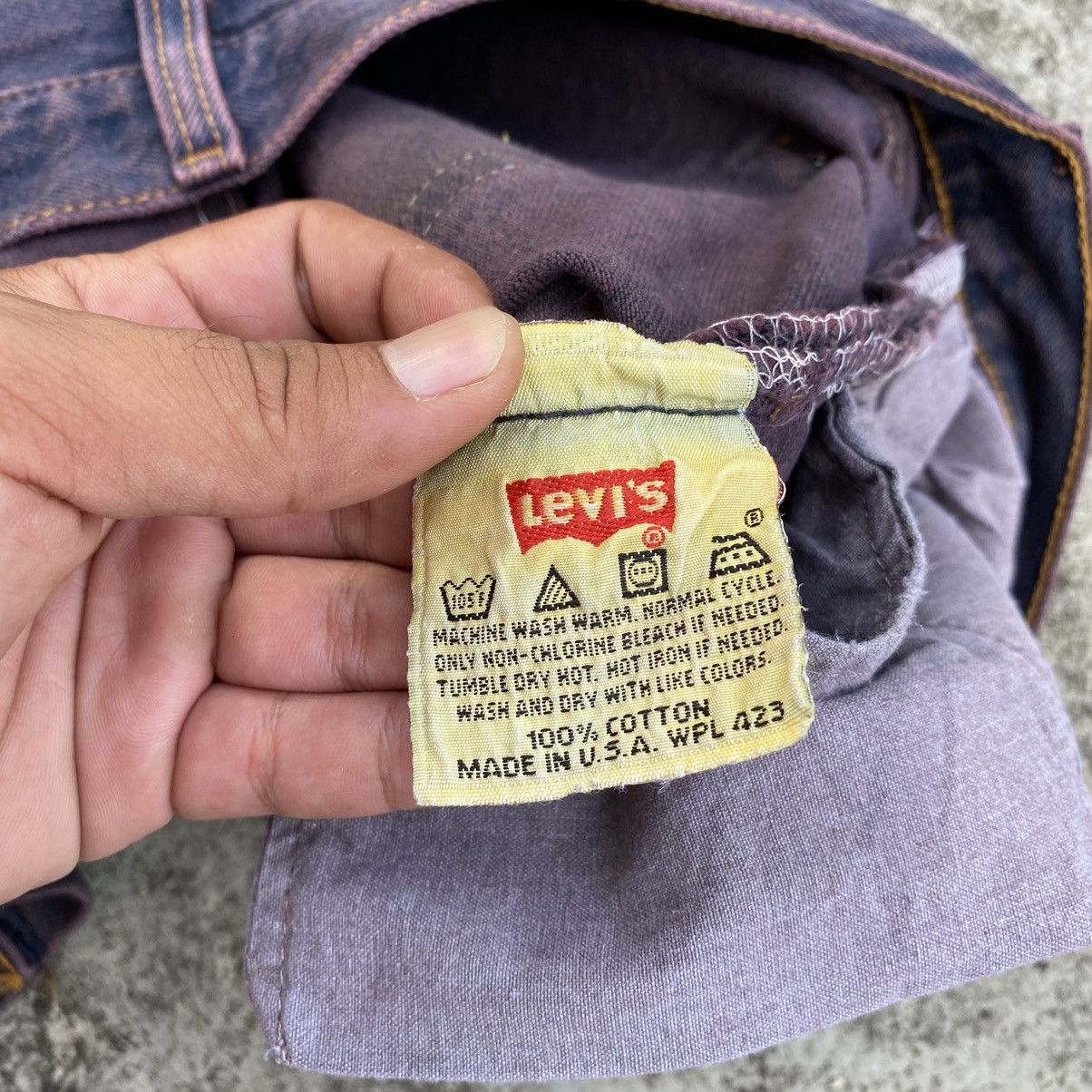 Rare🔥 31x31 Vintage 97 Levis 501 Denim Jeans