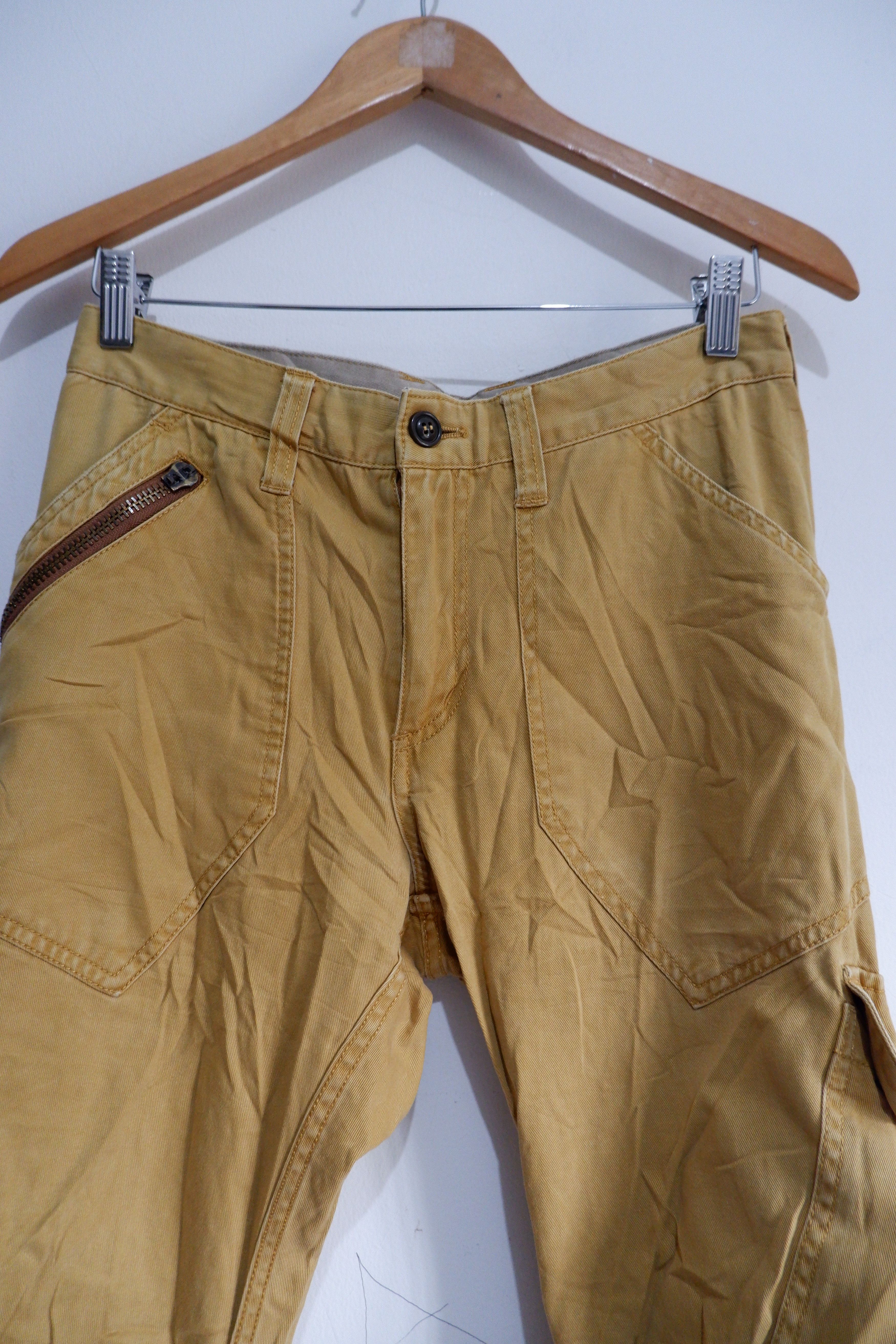 In The Attic Vintage Semantic Design Cargo Pants Size US 30 / EU 46 - 4 Thumbnail
